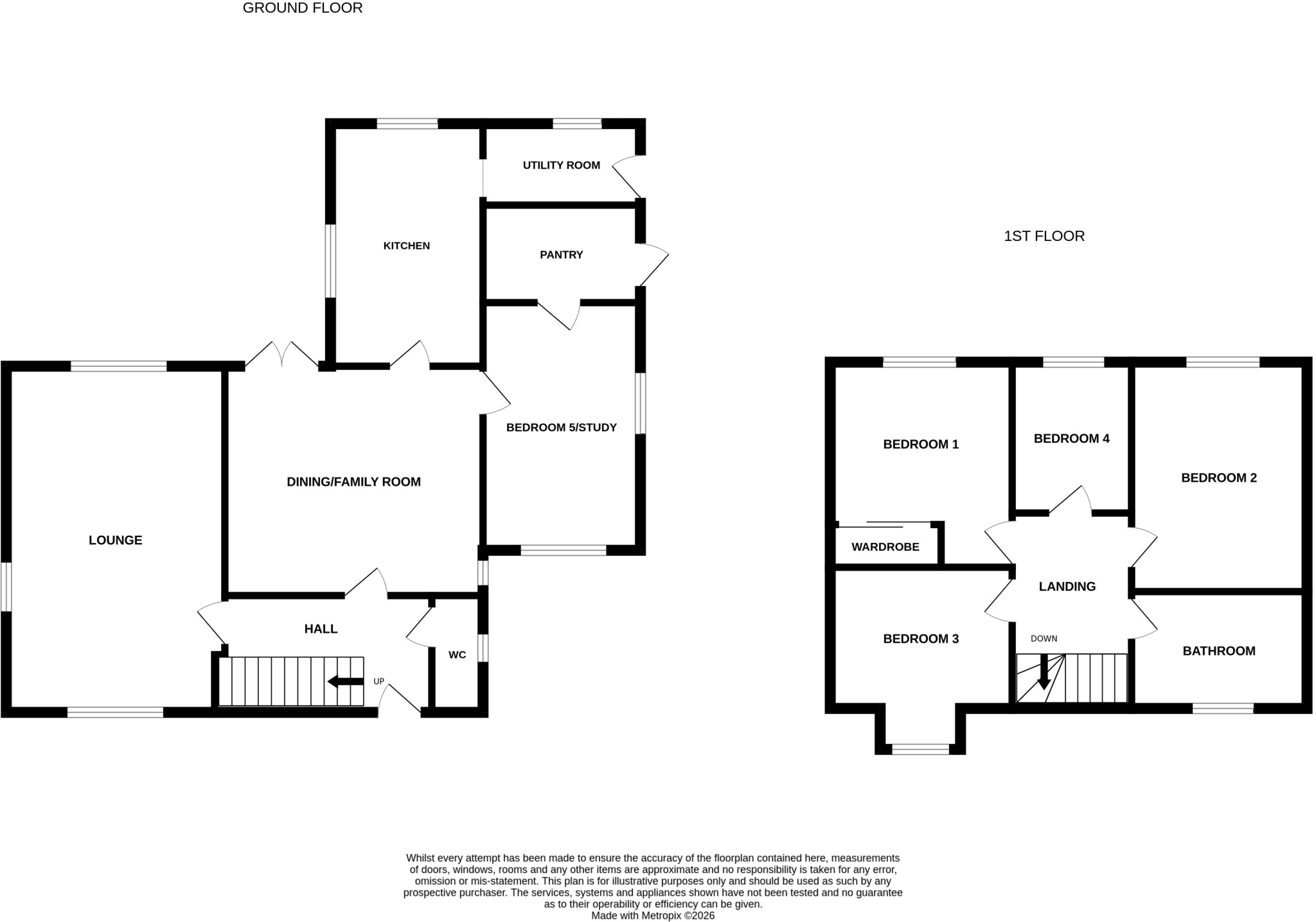 Dells Lane, Biggleswade floorplan