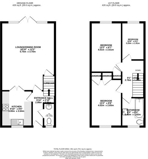 Church Street, Hoo, Rochester floorplan