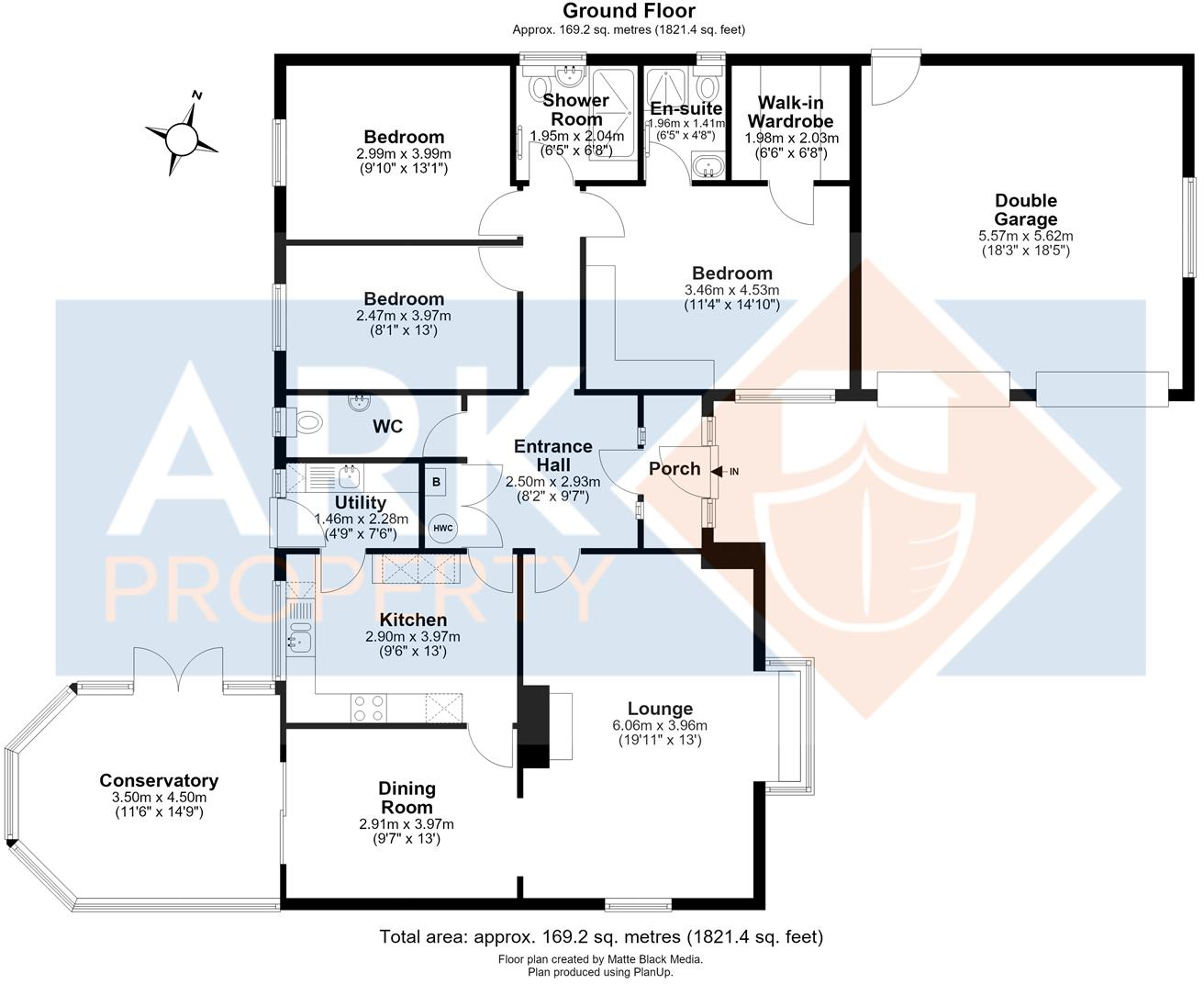 Angelica Drive, Spalding floorplan