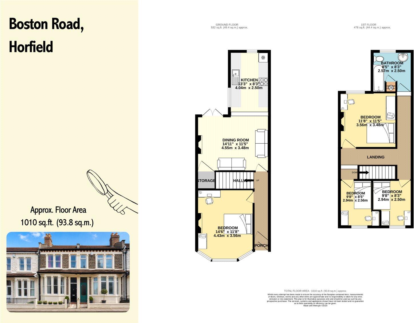 Boston Road, Horfield, BS7 floorplan