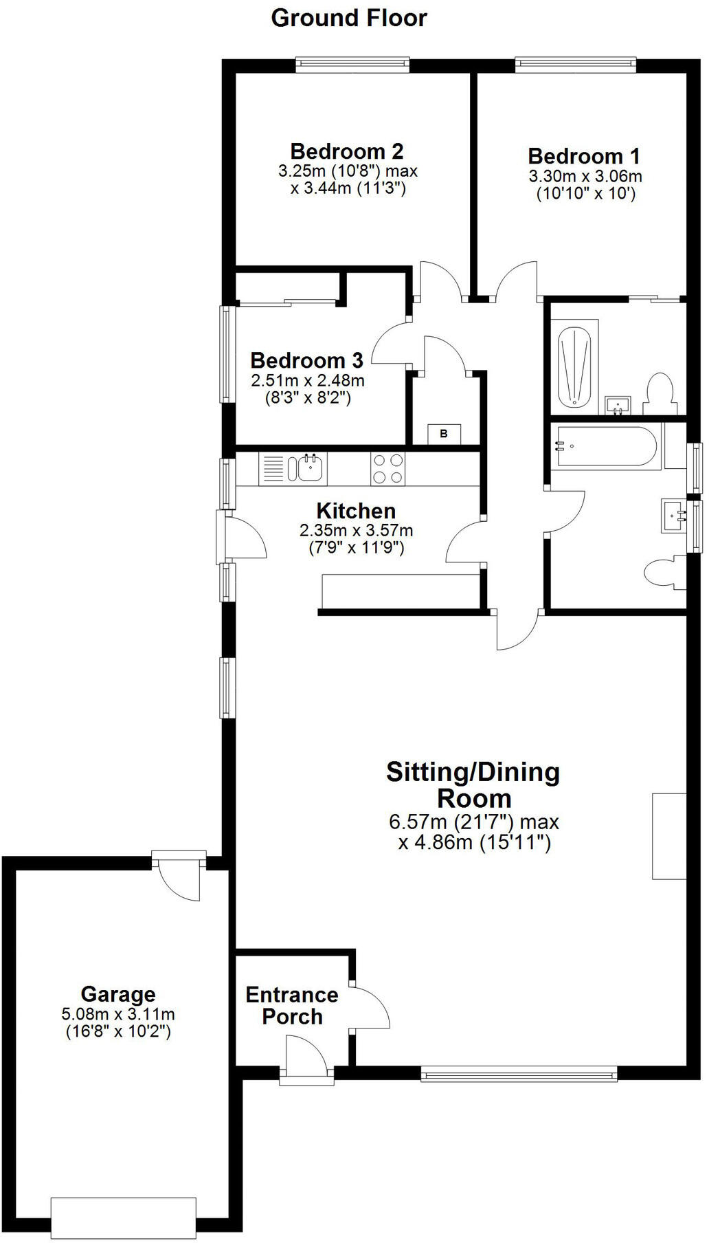 Ness Road, Burwell floorplan