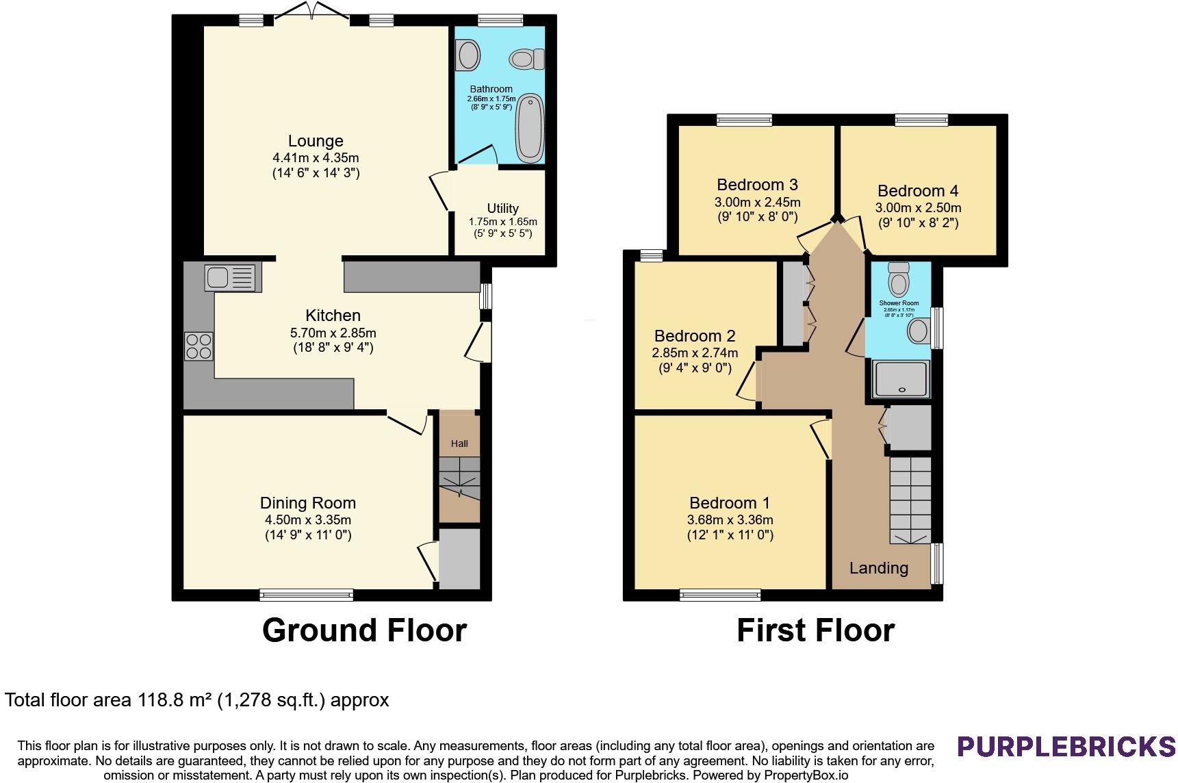 52, Sandpiper road, Ipswich, IP2 floorplan