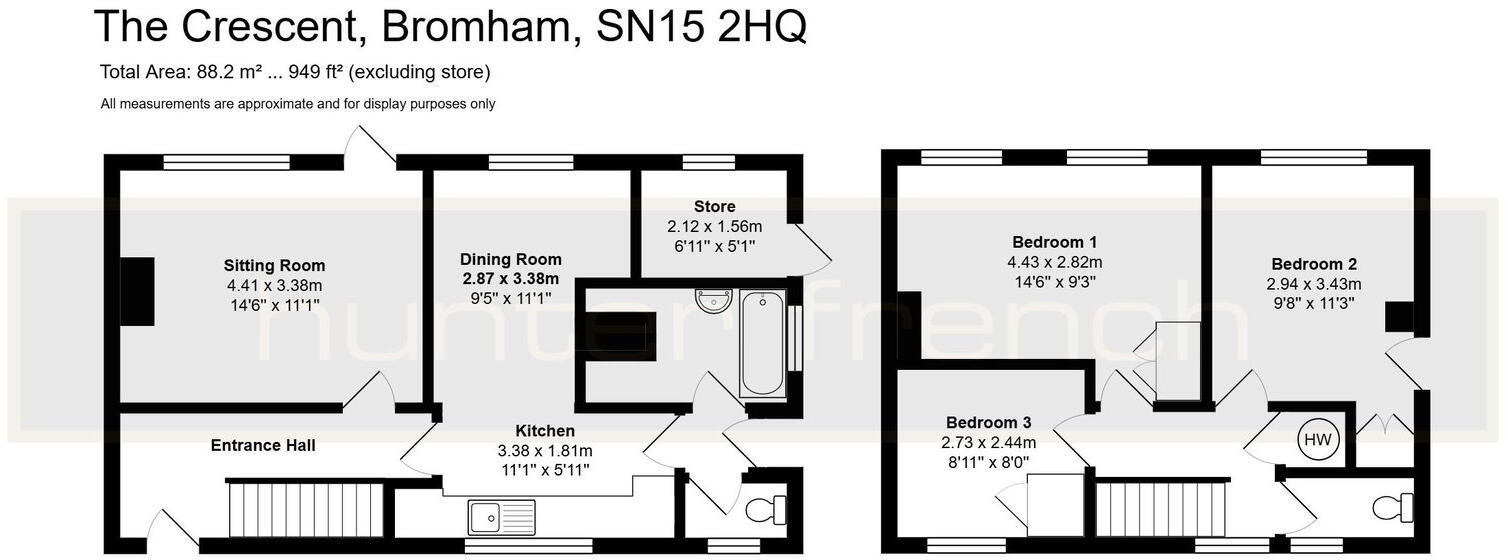 The Crescent, Bromham, Wiltshire, SN15 2HQ floorplan