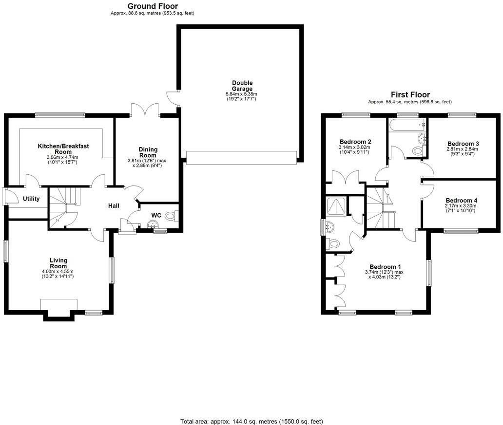 Loveridge Drive, Baschurch, Shrewsbury floorplan