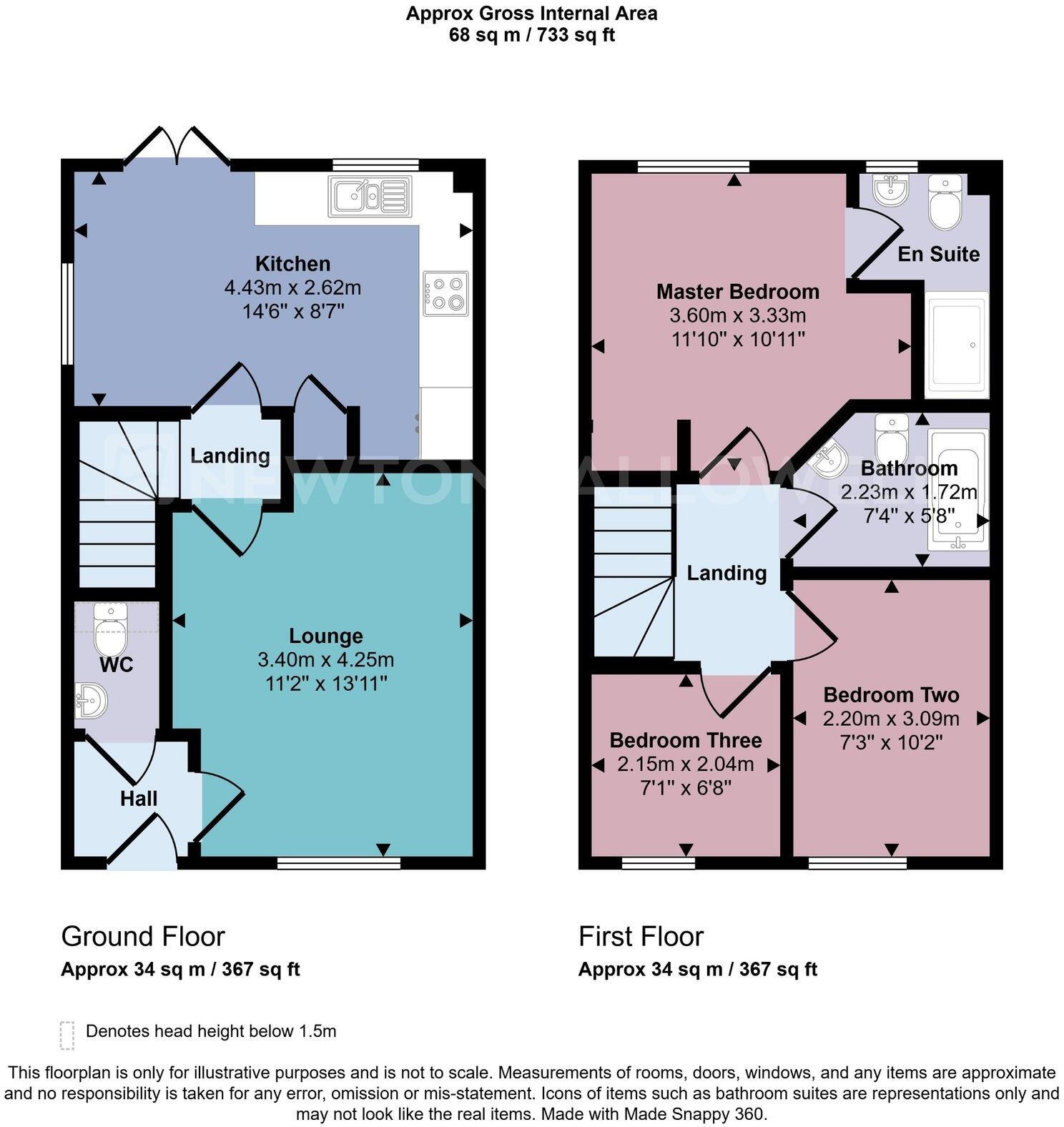 Coronet Drive, Ibstock, LE67 floorplan