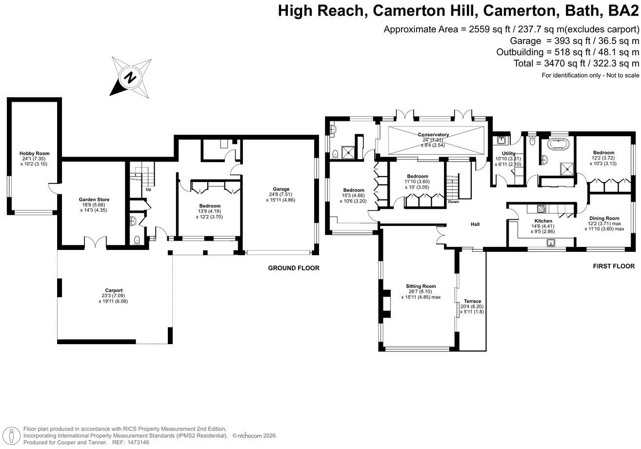 Camerton Hill, Camerton, Bath, BA2 floorplan