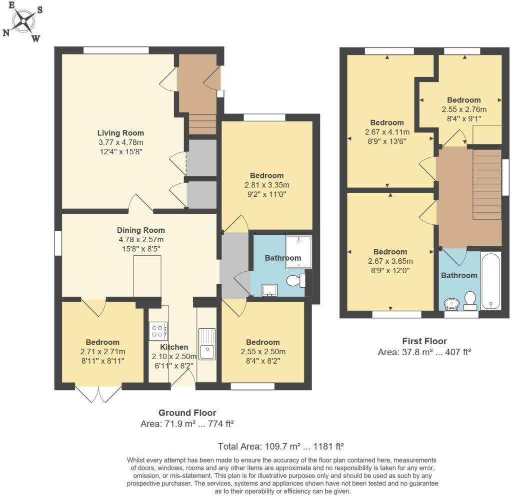 Westerham Close, Canterbury, Kent, CT2 floorplan