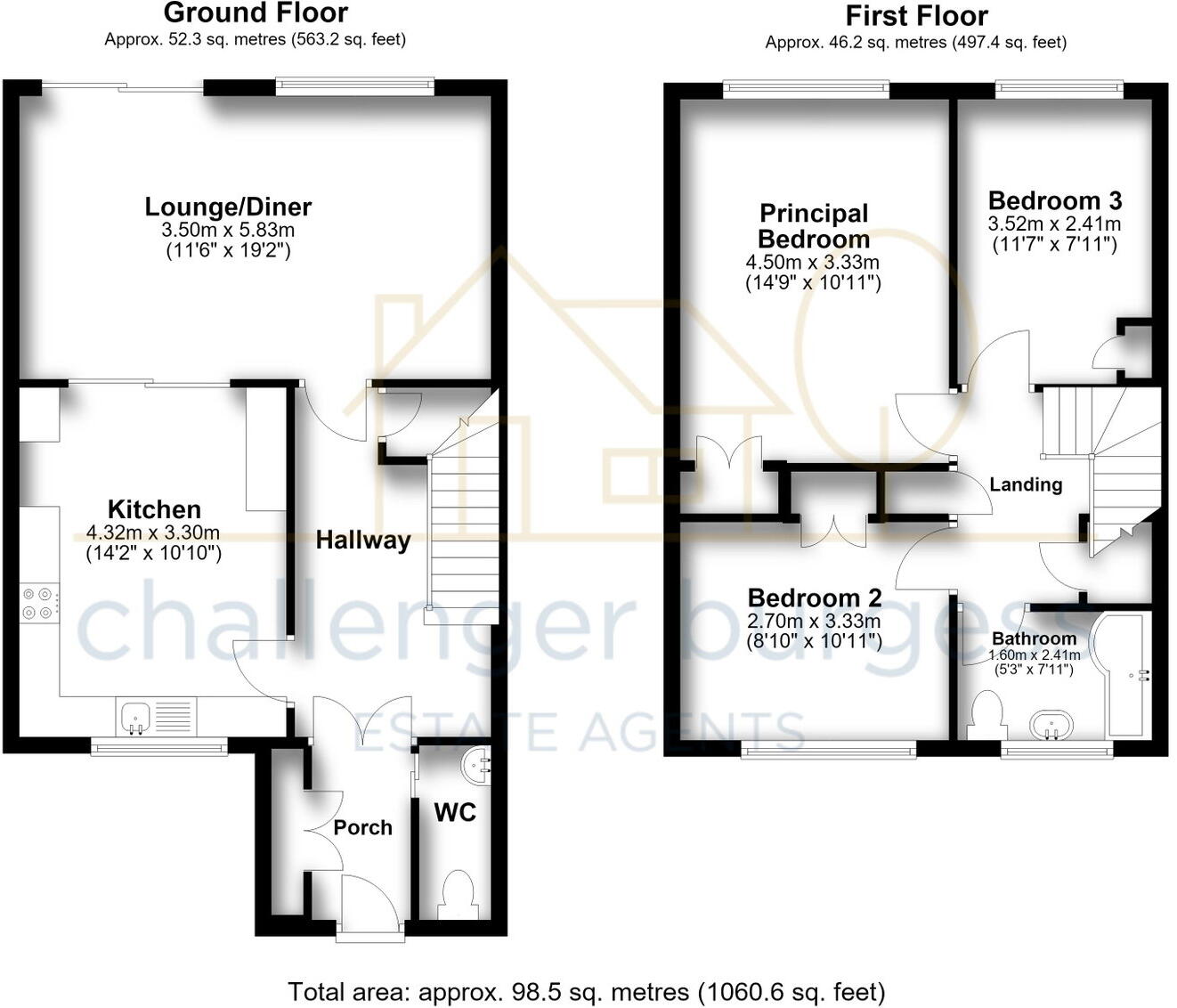 Greenfield Park, Portishead, Bristol, BS20 6RQ floorplan