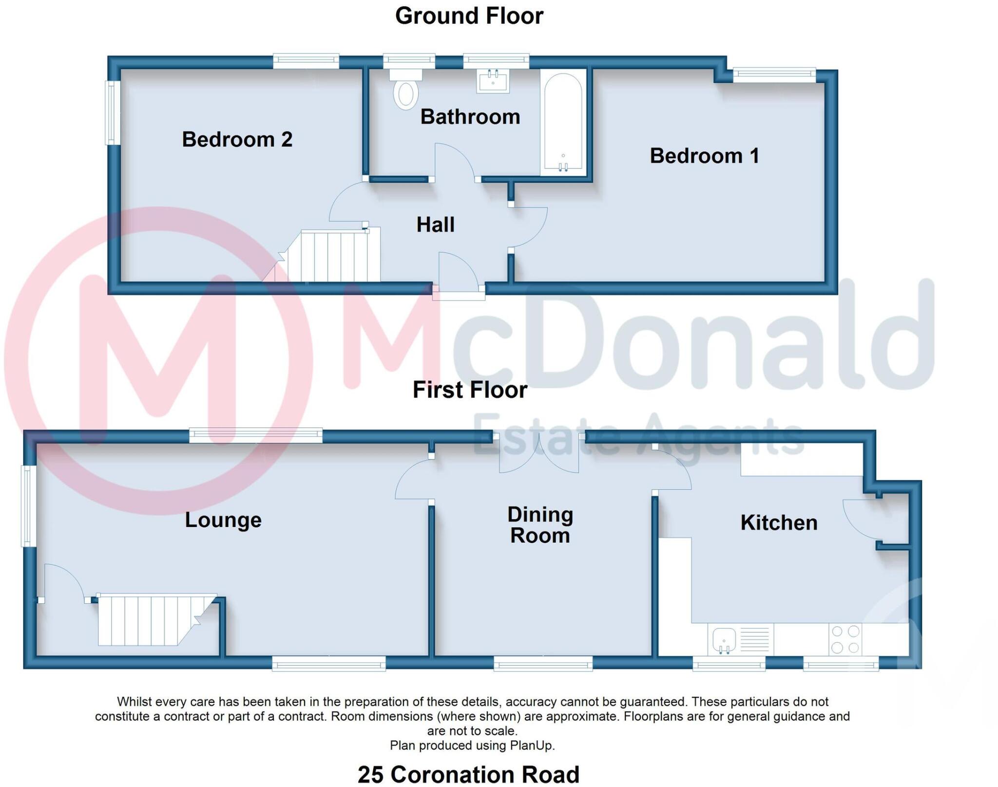 Coronation Road, Thornton-Cleveleys, Lancashire floorplan