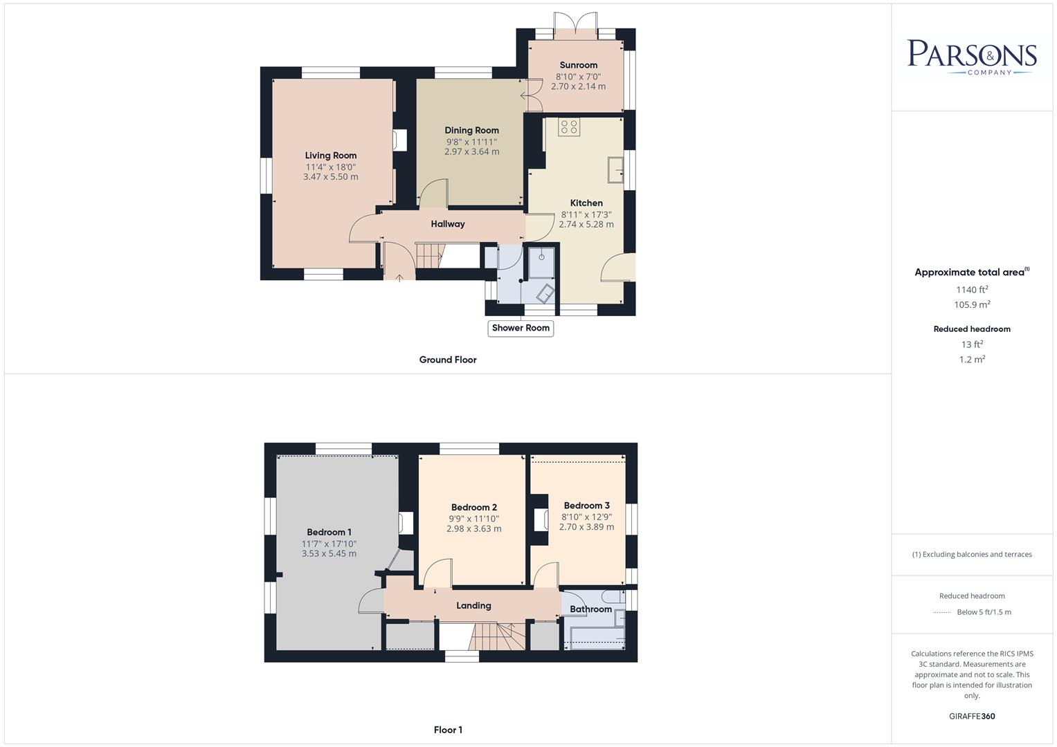 Sandy Lane, Dereham floorplan