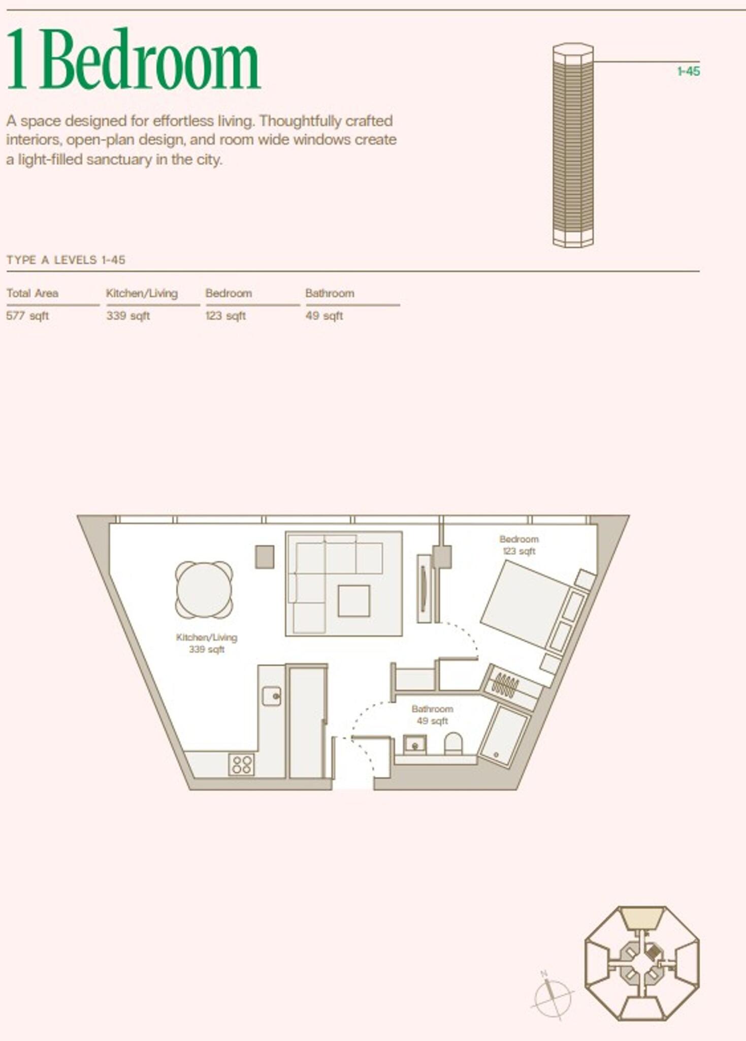 The Octagon, 4 Lyon Queensway, B3 floorplan