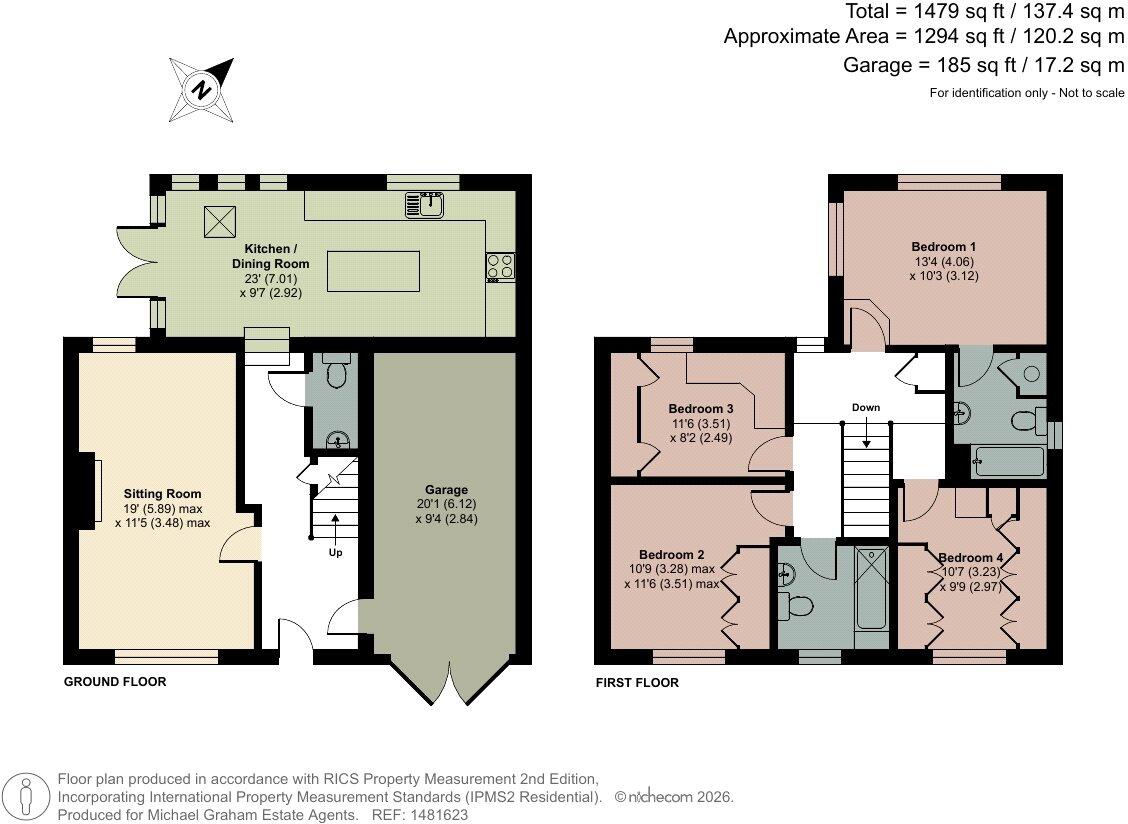 Lydds Hill, Ridgmont, Bedfordshire, MK43 floorplan