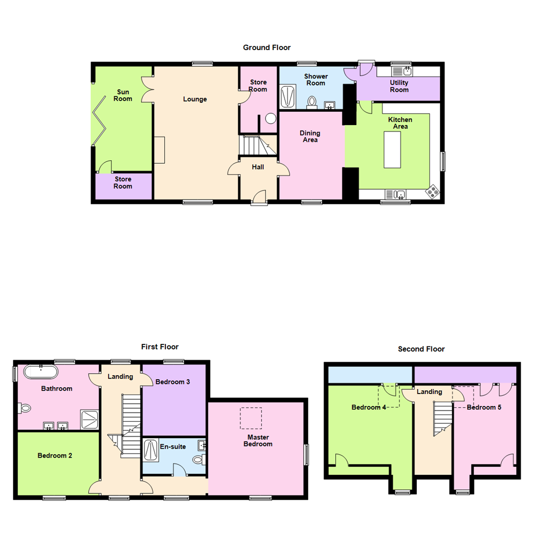 Blaencelyn, Llangrannog, Llandysul floorplan