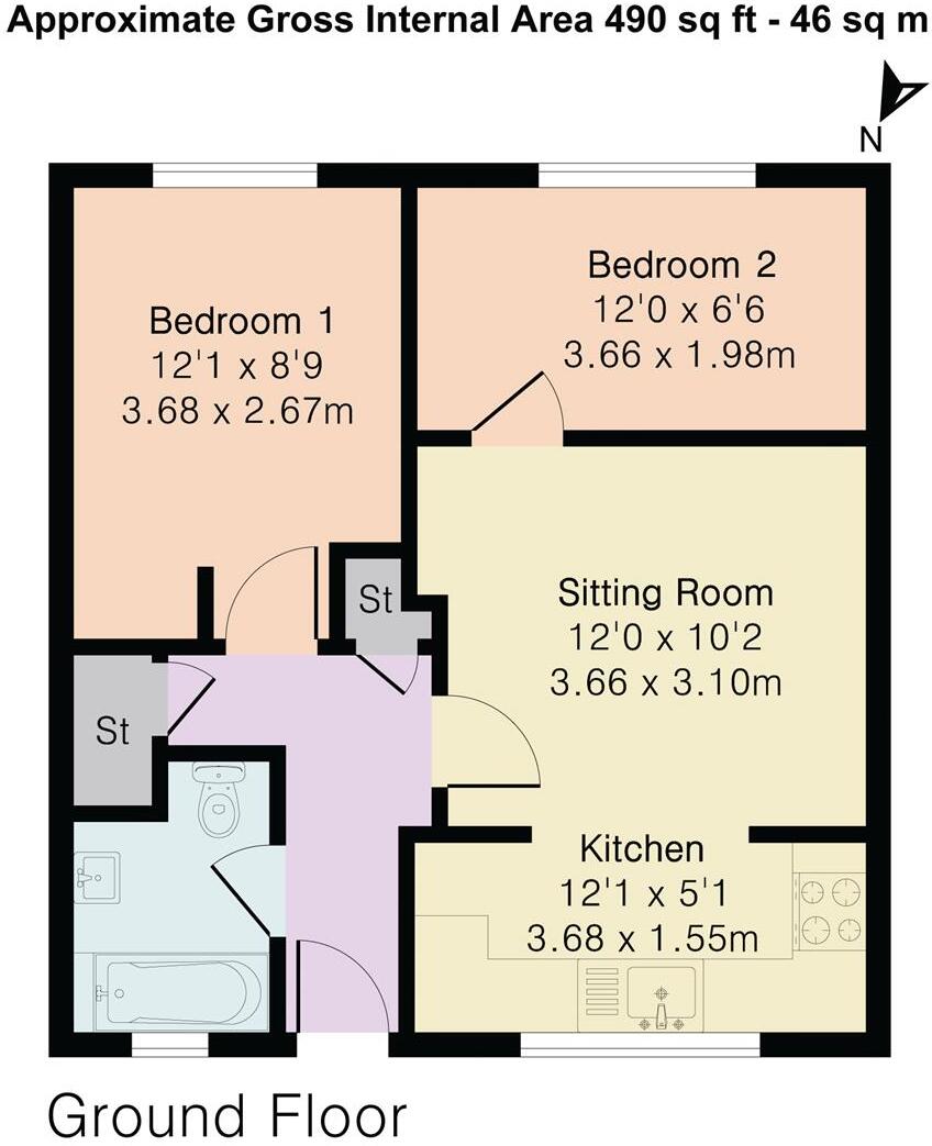 Woodbourne Close, Liss floorplan