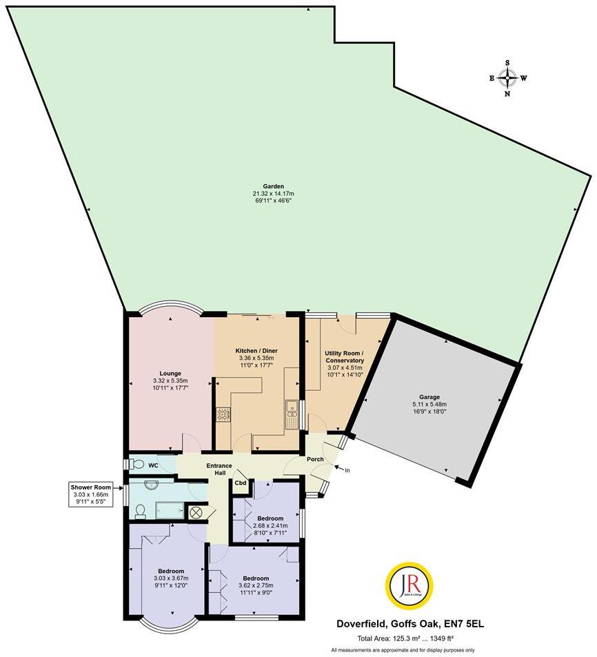 Doverfield, Goffs Oak floorplan