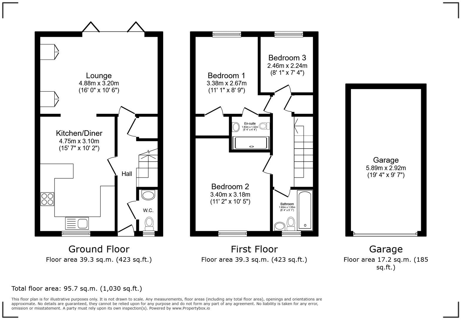 Chatham Close, Upper Heyford, Bicester floorplan
