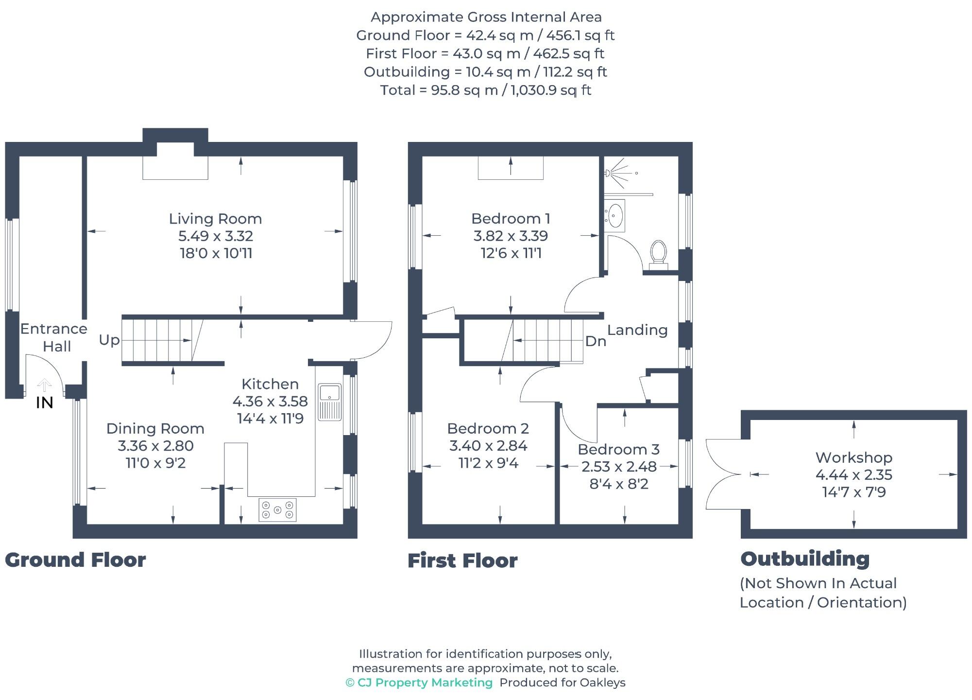 Curtis Way, Berkhamsted floorplan