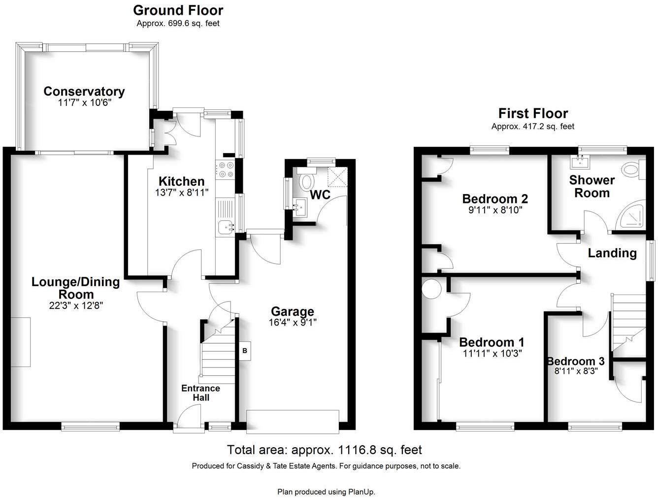 Tudor Road, Wheathampstead, St. Albans floorplan