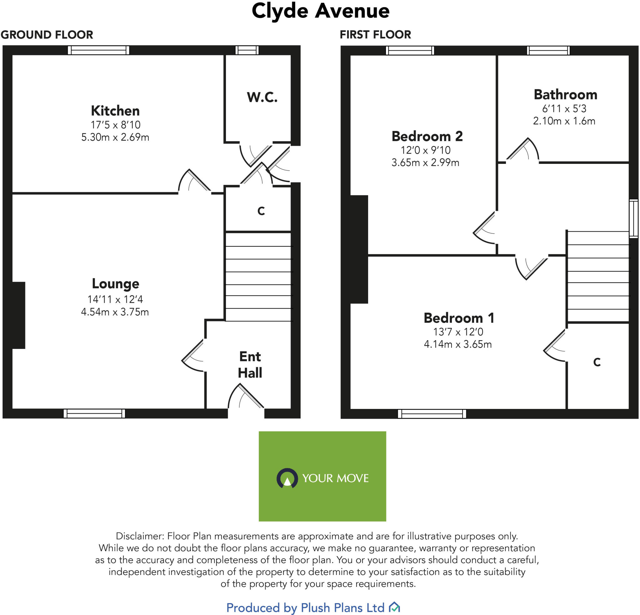 Clyde Avenue, Bothwell, Glasgow, South Lanarkshire, G71 floorplan