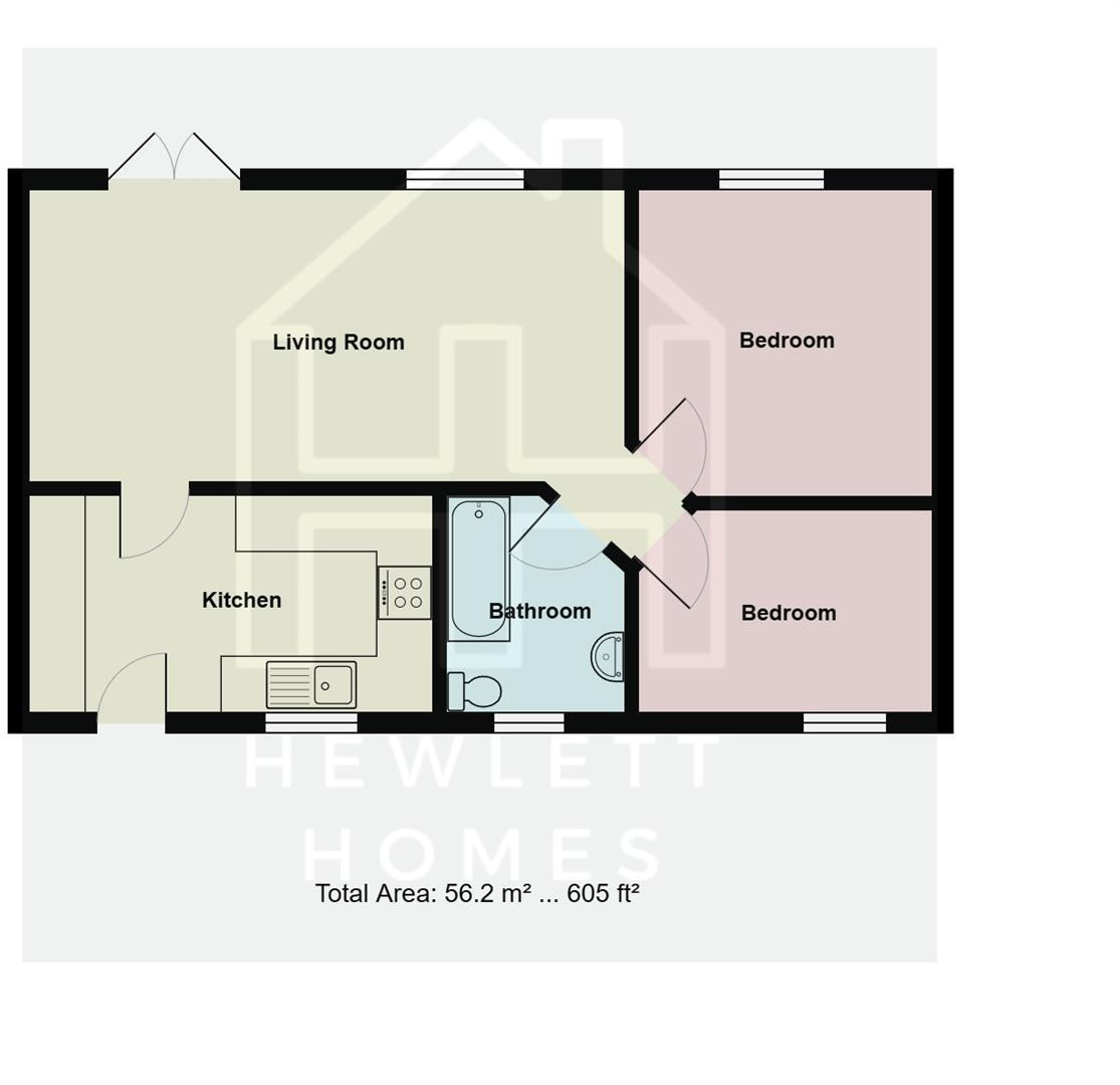 Drove Road, Weston-Super-Mare - SECLUDED BUNGALOW floorplan