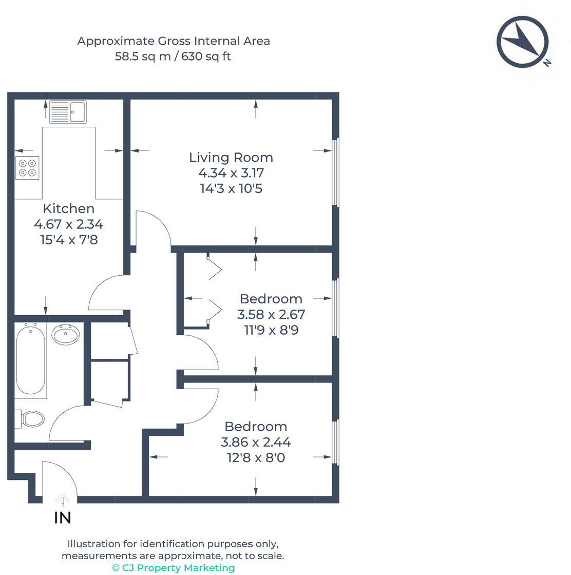 Mill Stream Lodge, Mill End, Rickmansworth, WD3 floorplan