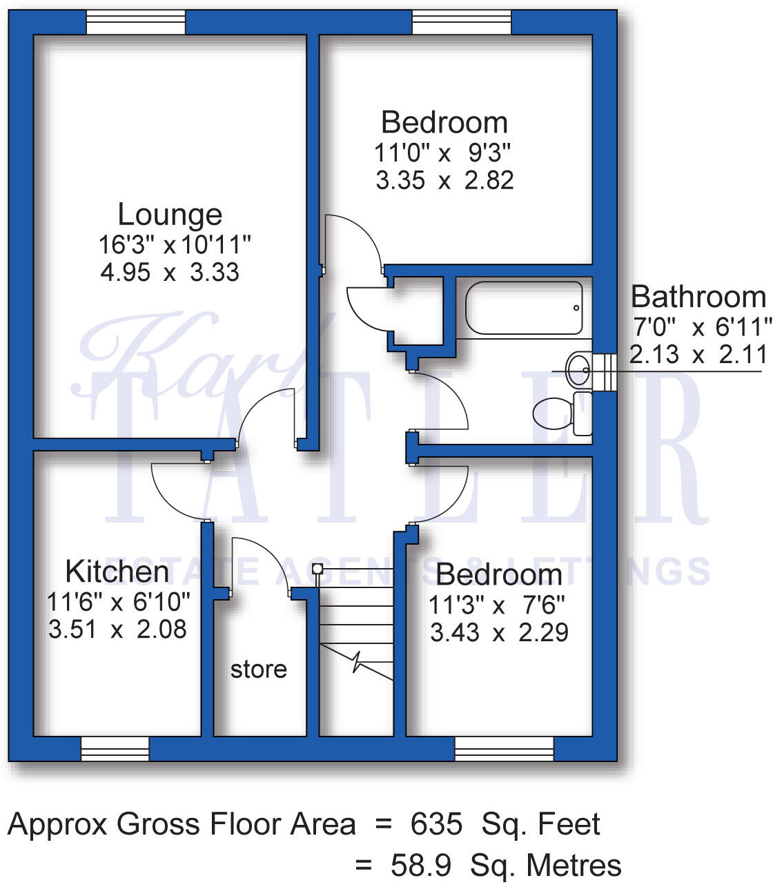 Frankby Road, Greasby, Wirral floorplan