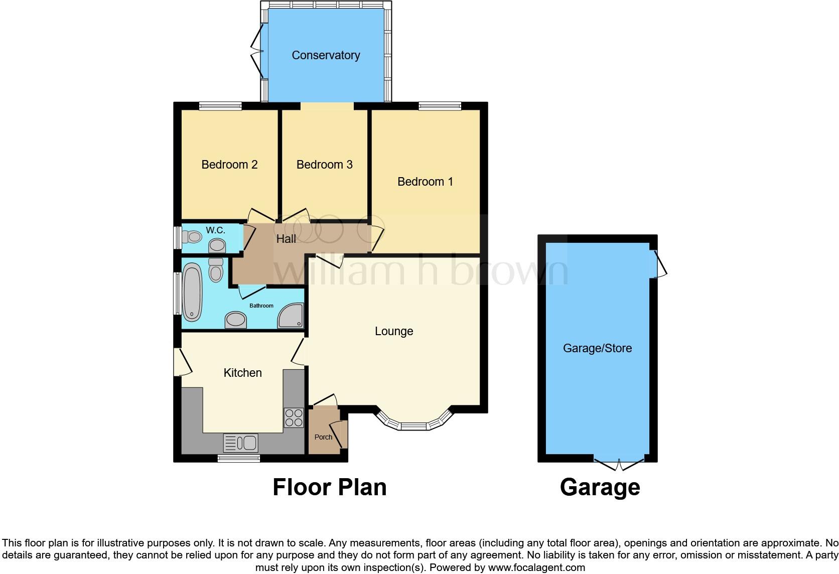 Bennett Close, Hunstanton floorplan