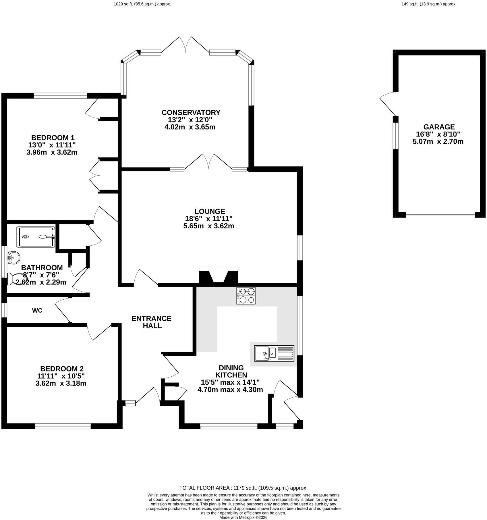 St. Johns Road, Knutsford, WA16 floorplan