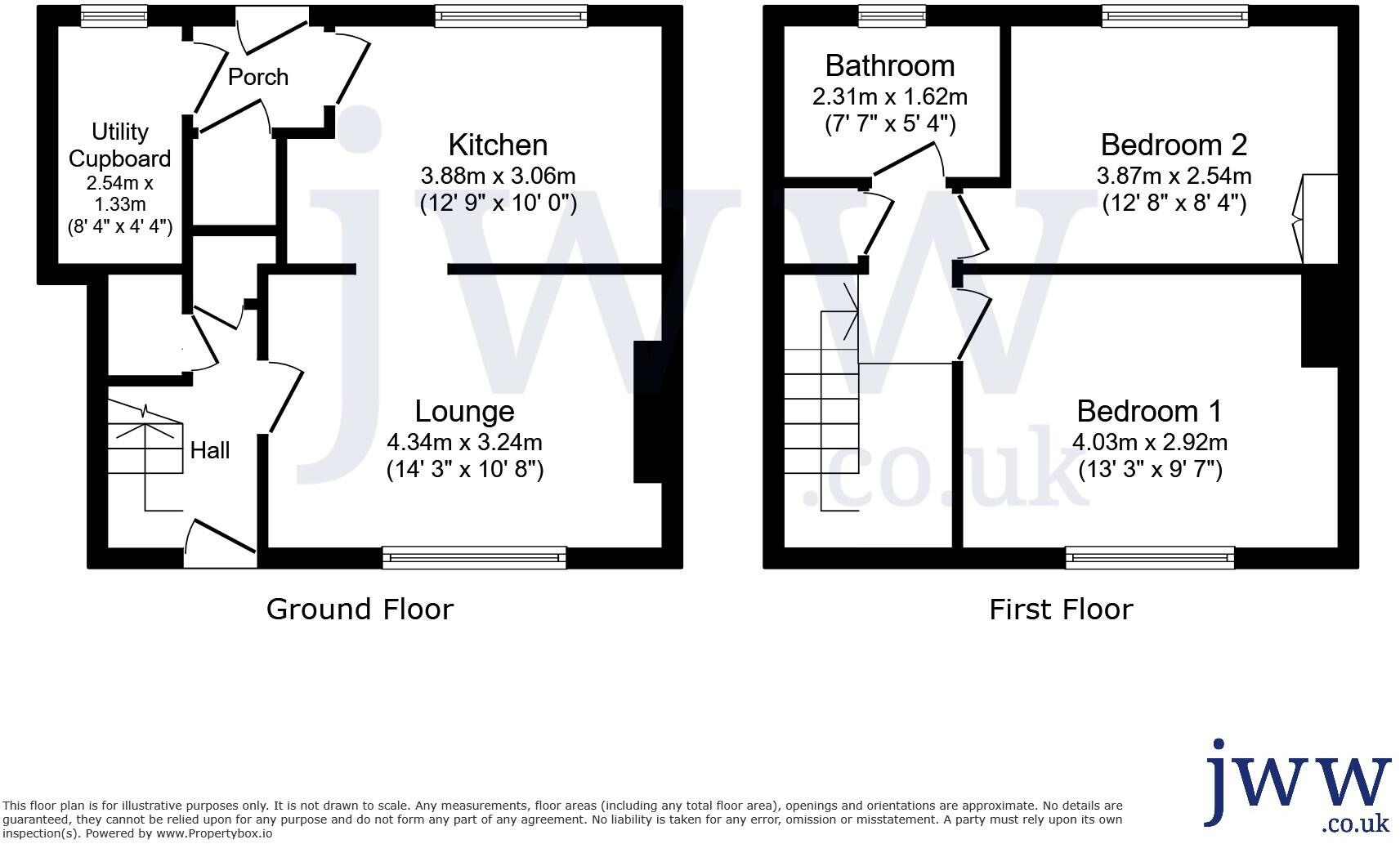 Oakridge Road, Ushaw Moor, Durham, DH7 floorplan