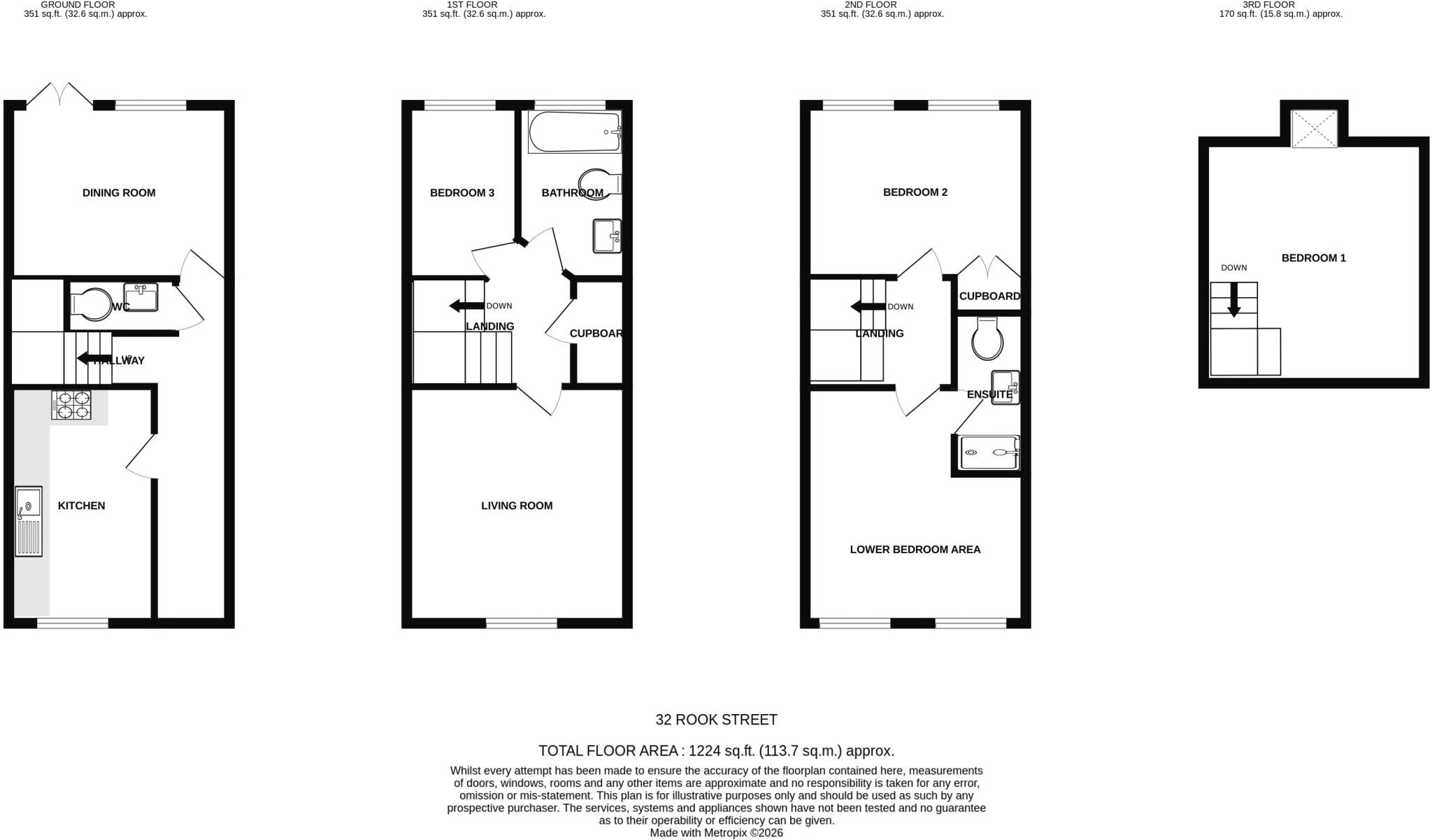Rook Street, Manchester floorplan