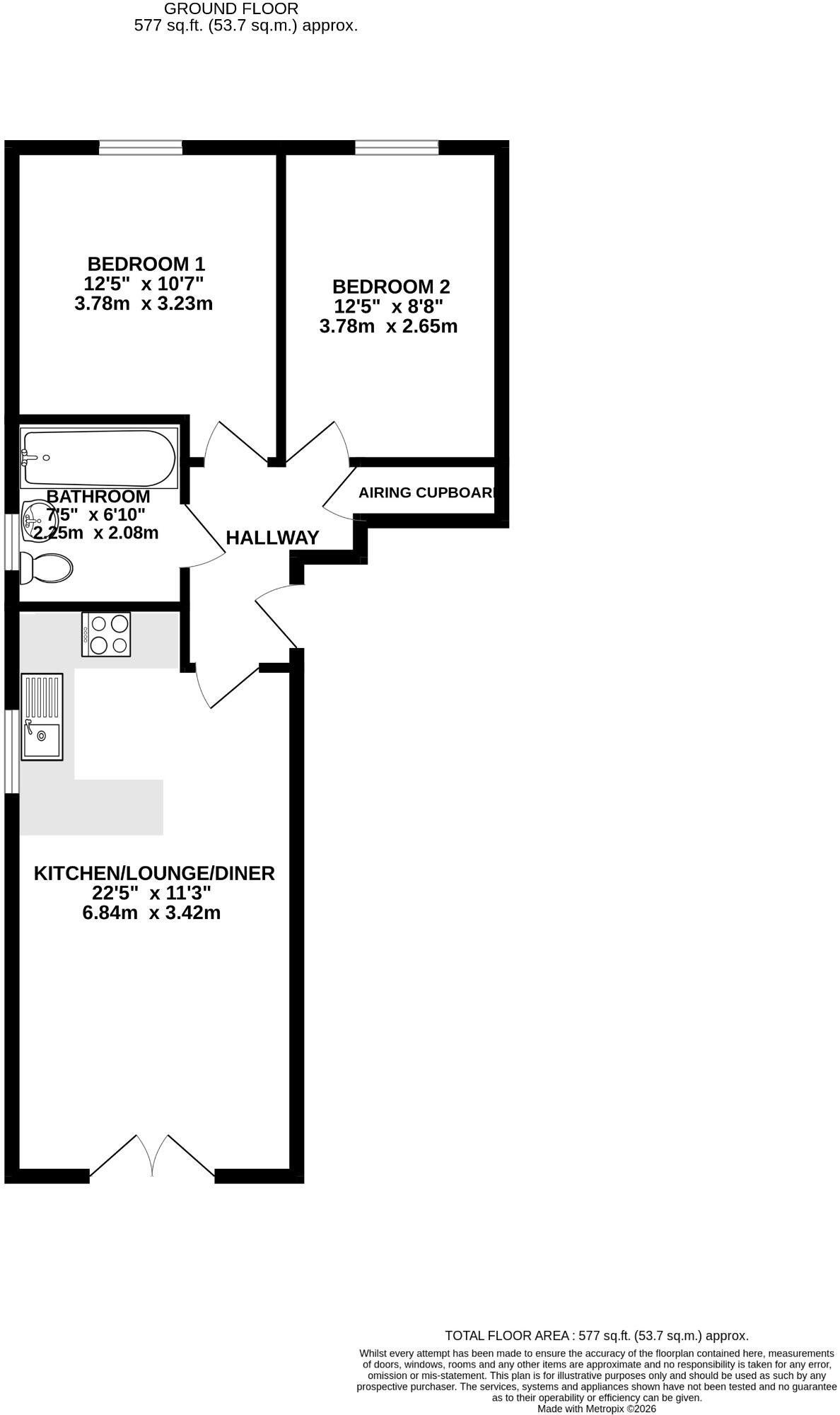 Heritage Way  Gosport  Unfurnished floorplan