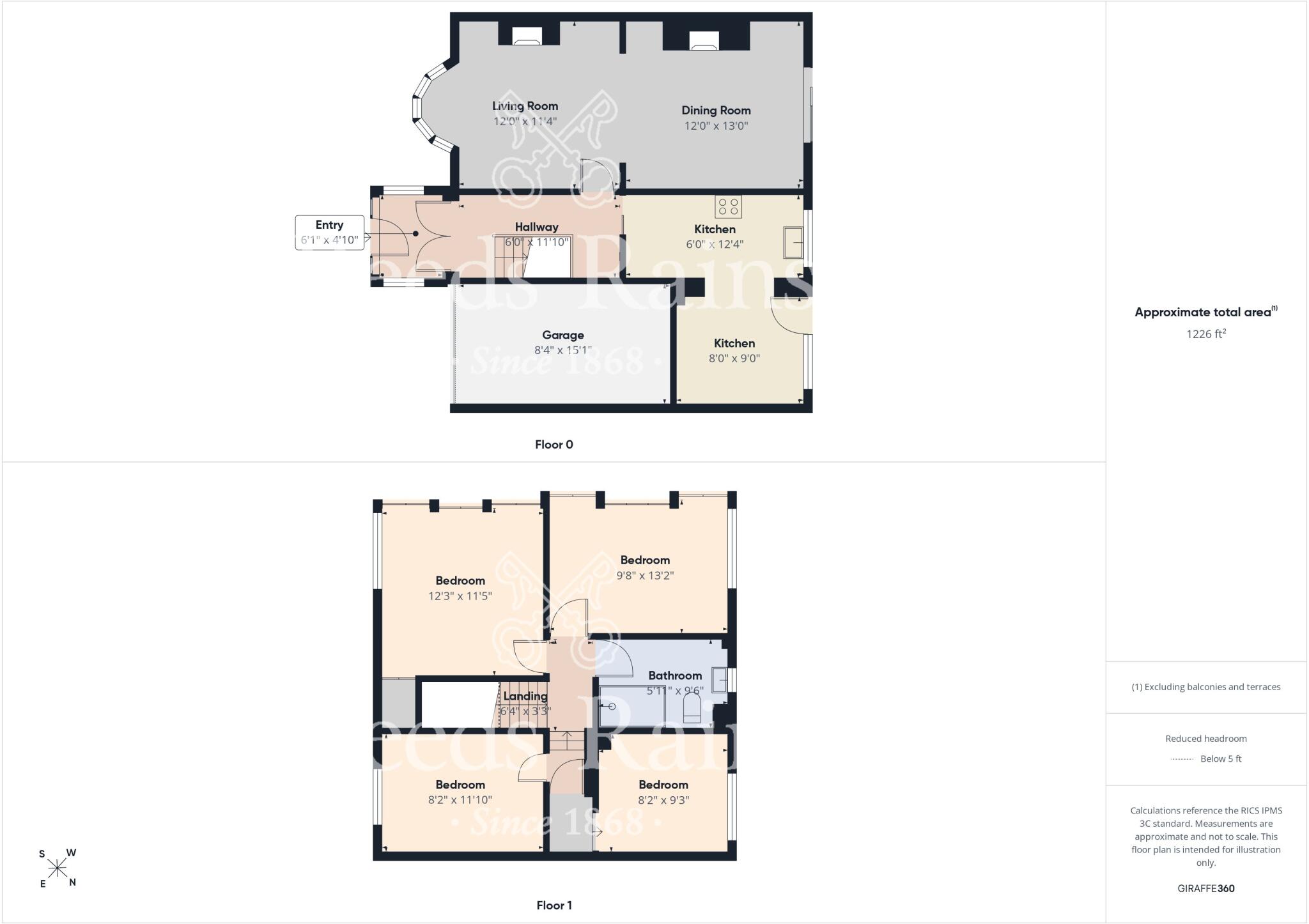 Benridge Bank, West Rainton, Houghton Le Spring, Durham, DH4 floorplan