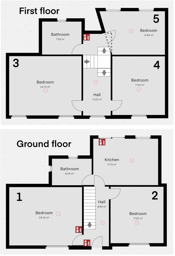 3 Powells Place, Newport, Gwent, NP20 1EL floorplan