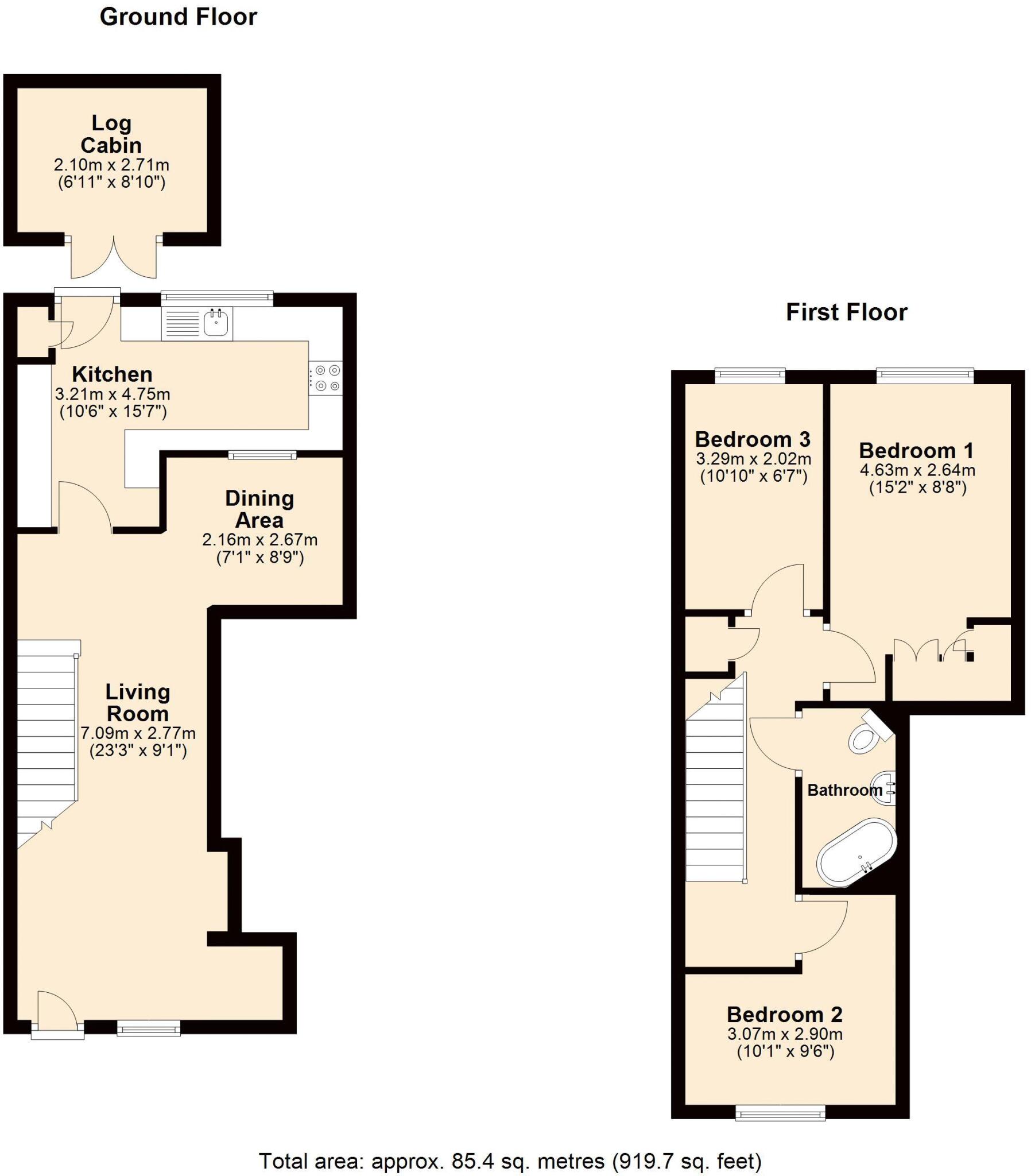 Character Cottage - Bourne End floorplan