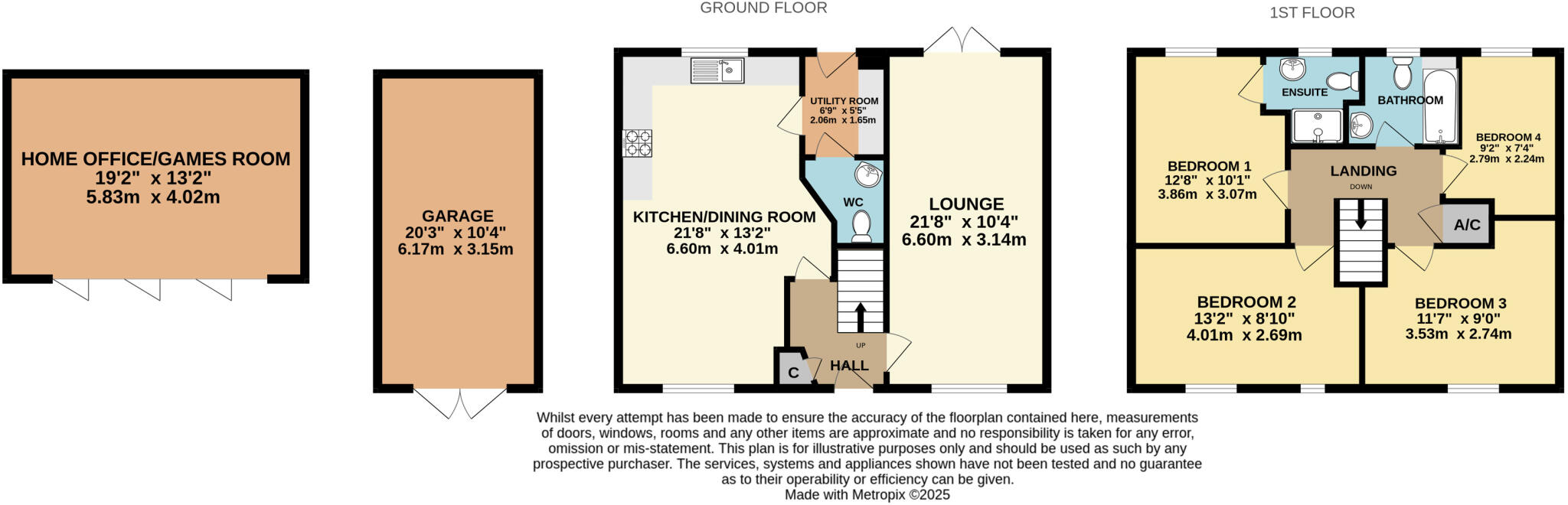 Seaking Road, Fremington, Barnstaple, Devon, EX31 floorplan