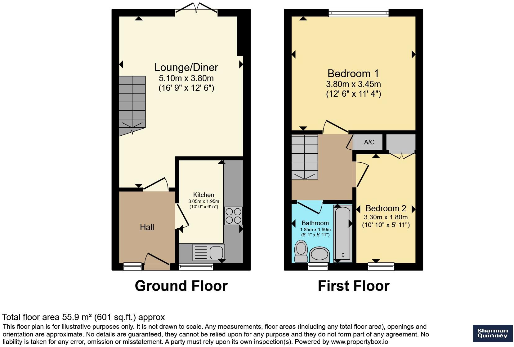 Sunnymead, Peterborough floorplan