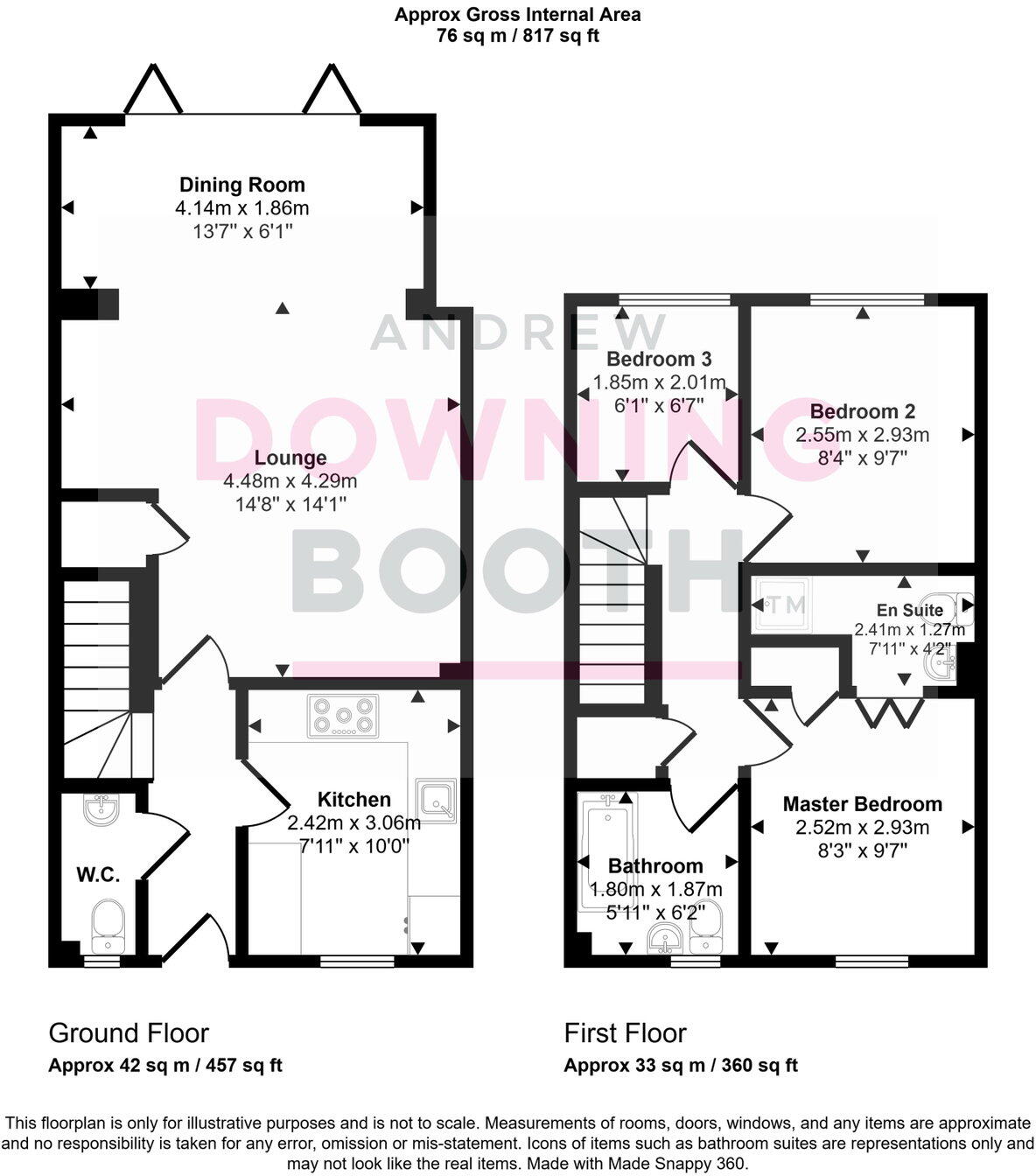 Sainte Foy Avenue, Lichfield, WS13 6PA floorplan