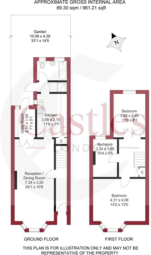 Bury Street, London floorplan