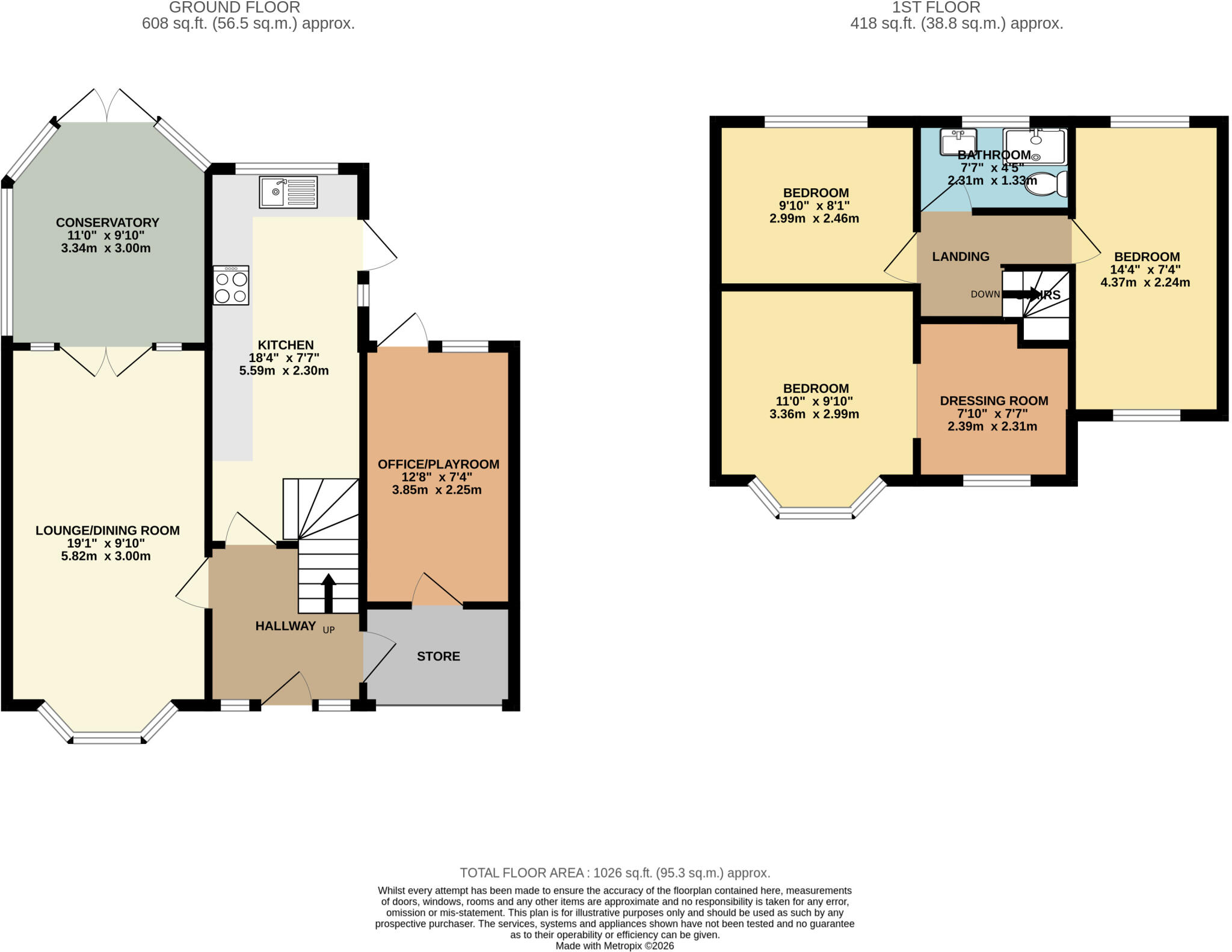 Boundary Road, Cheadle, Stockport, SK8 floorplan