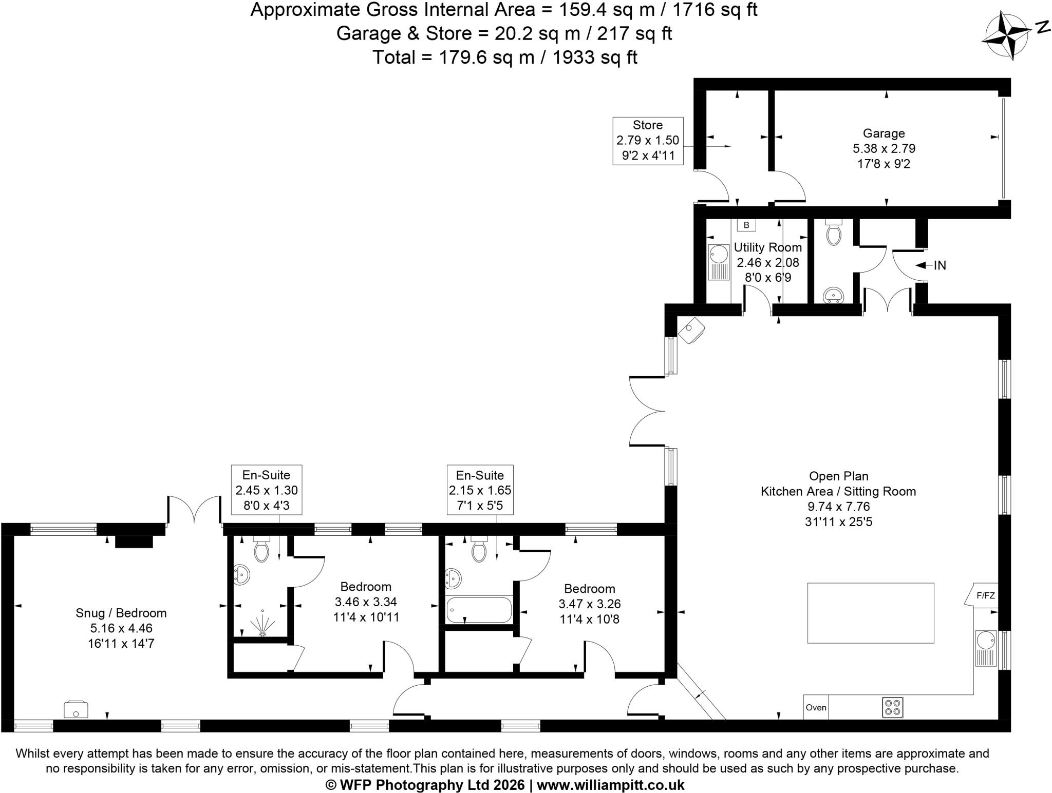Eastgate Street, North Elmham, Dereham, Norfolk, NR20 floorplan