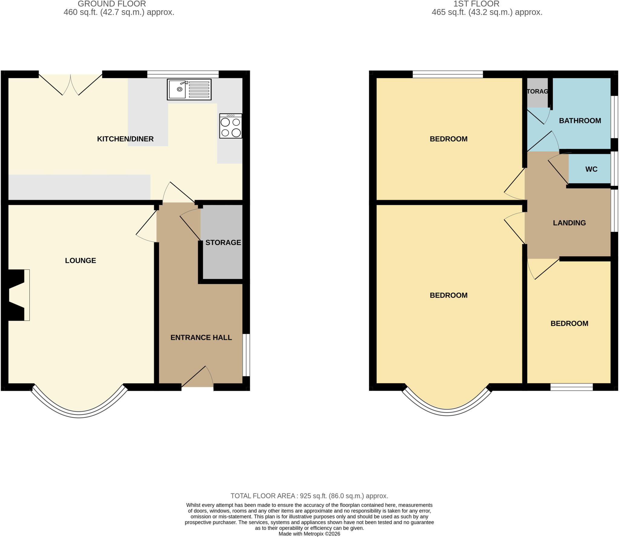 Kingsway, Scarborough floorplan