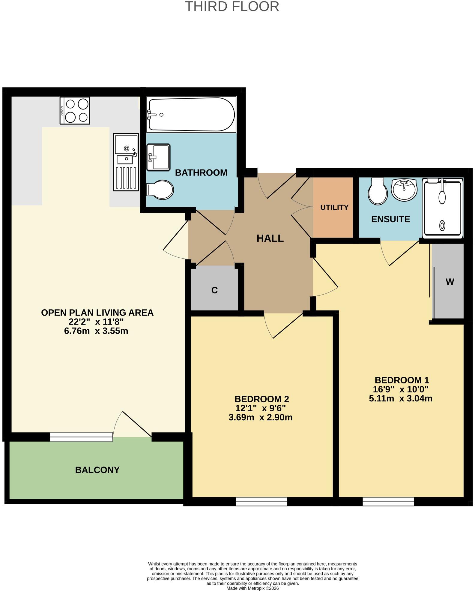 John Thornycroft Road, Woolston floorplan