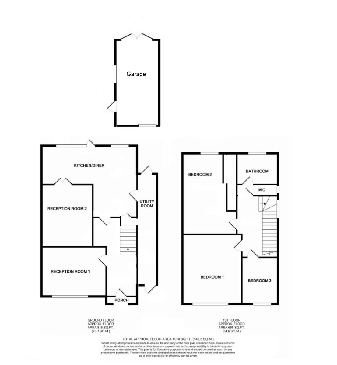 Meadow Road, Watford floorplan