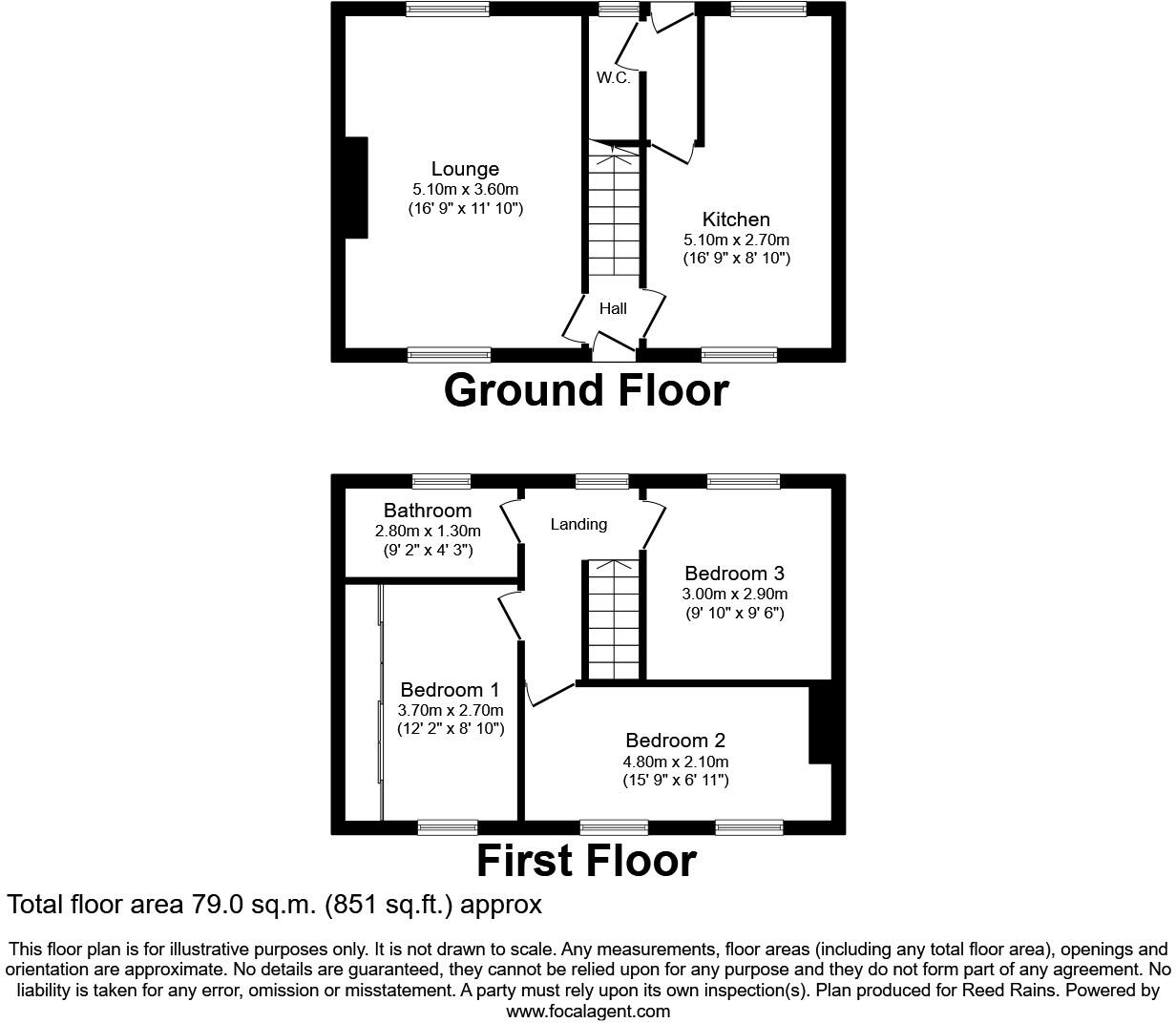 Laurel Avenue, Durham, DH1 floorplan