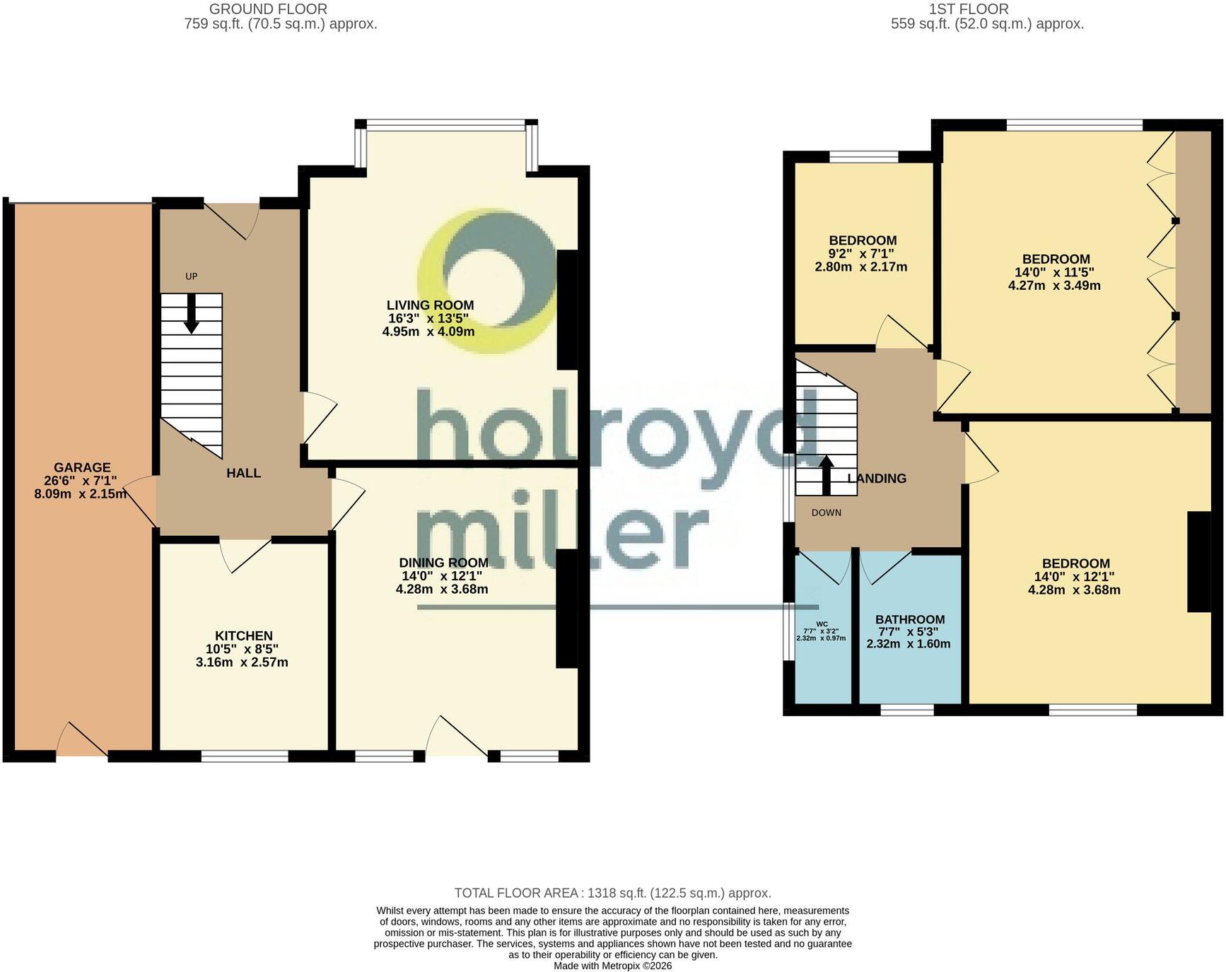 Aberford Road, Wakefield, WF1 floorplan
