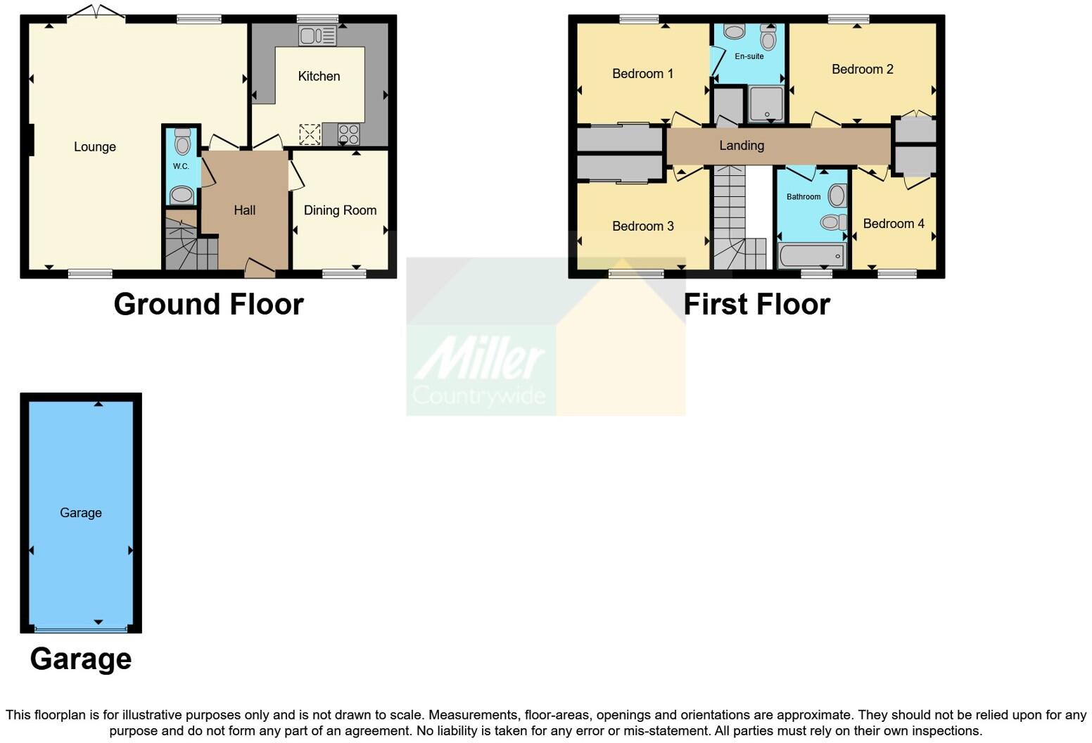 Orchard Way, Duporth, St. Austell, Cornwall, PL26 floorplan