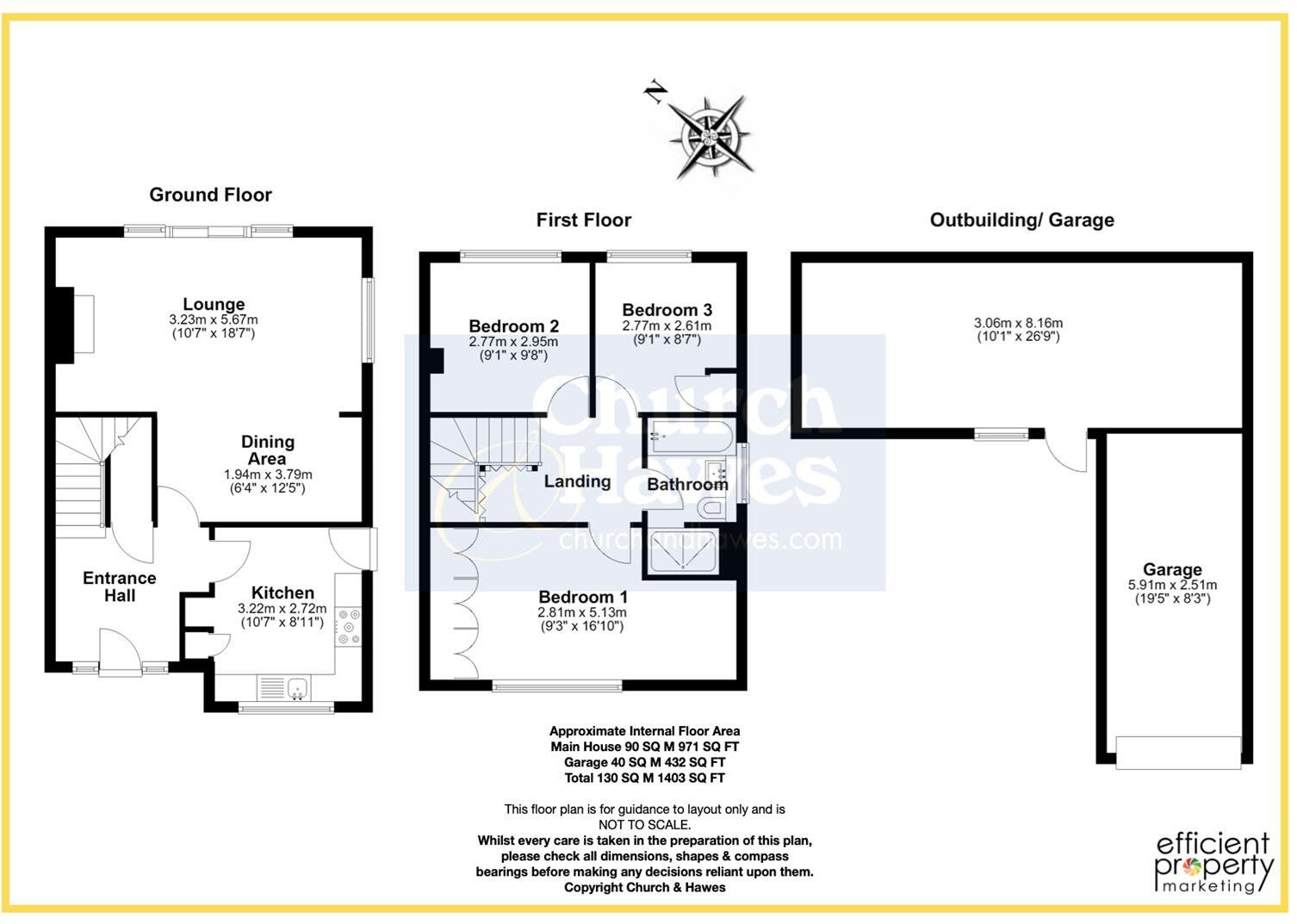 The Drive, Mayland floorplan