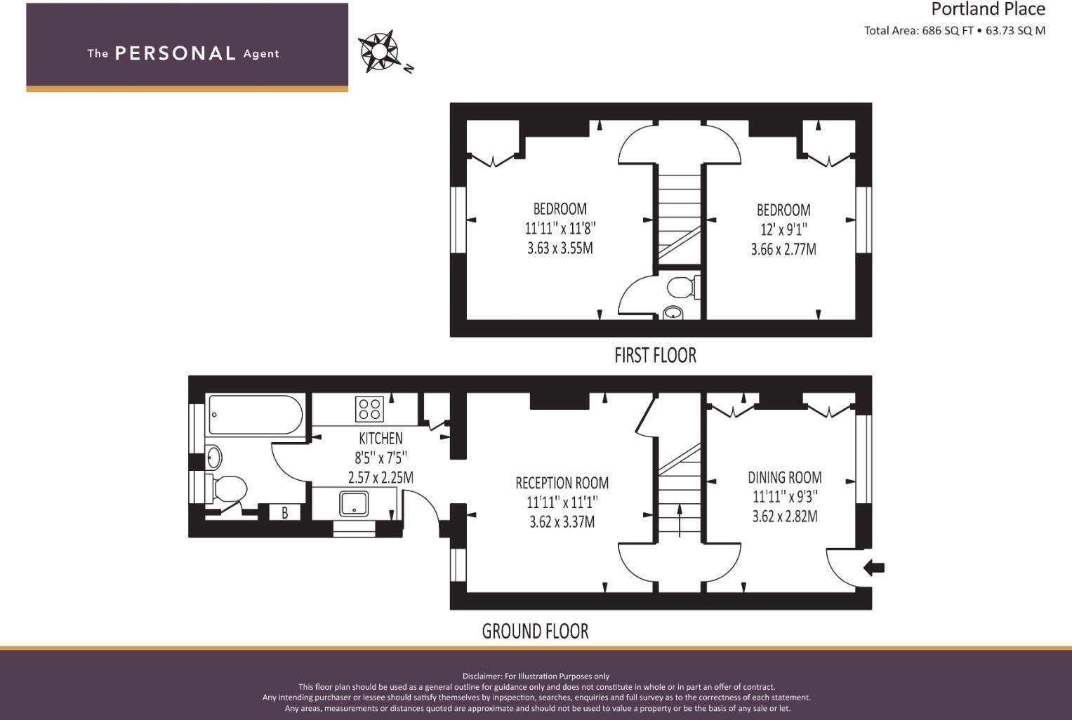 Portland Place, Epsom floorplan