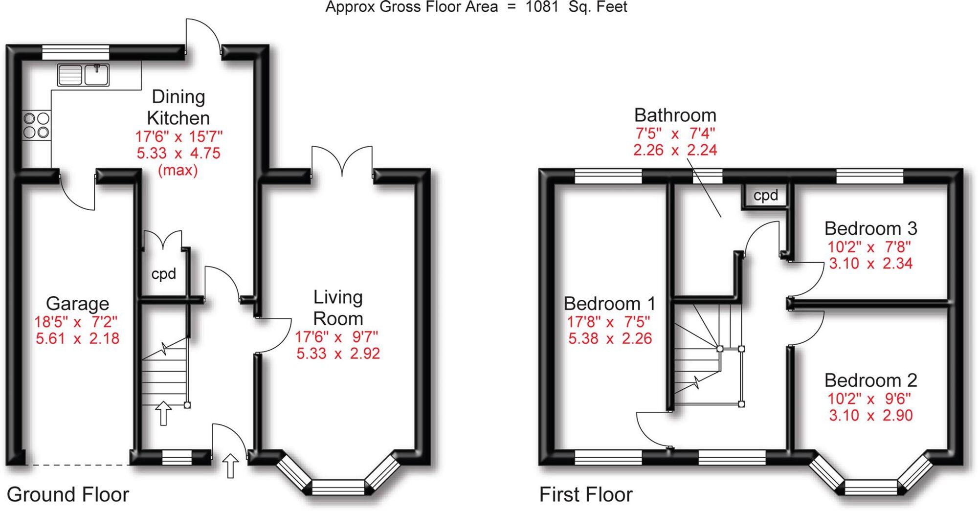 Emlyn Grove, Cheadle, SK8 floorplan