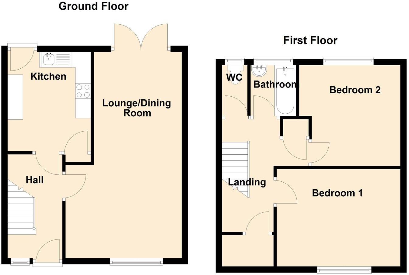 Falcon Way, Sinfin, Derby floorplan